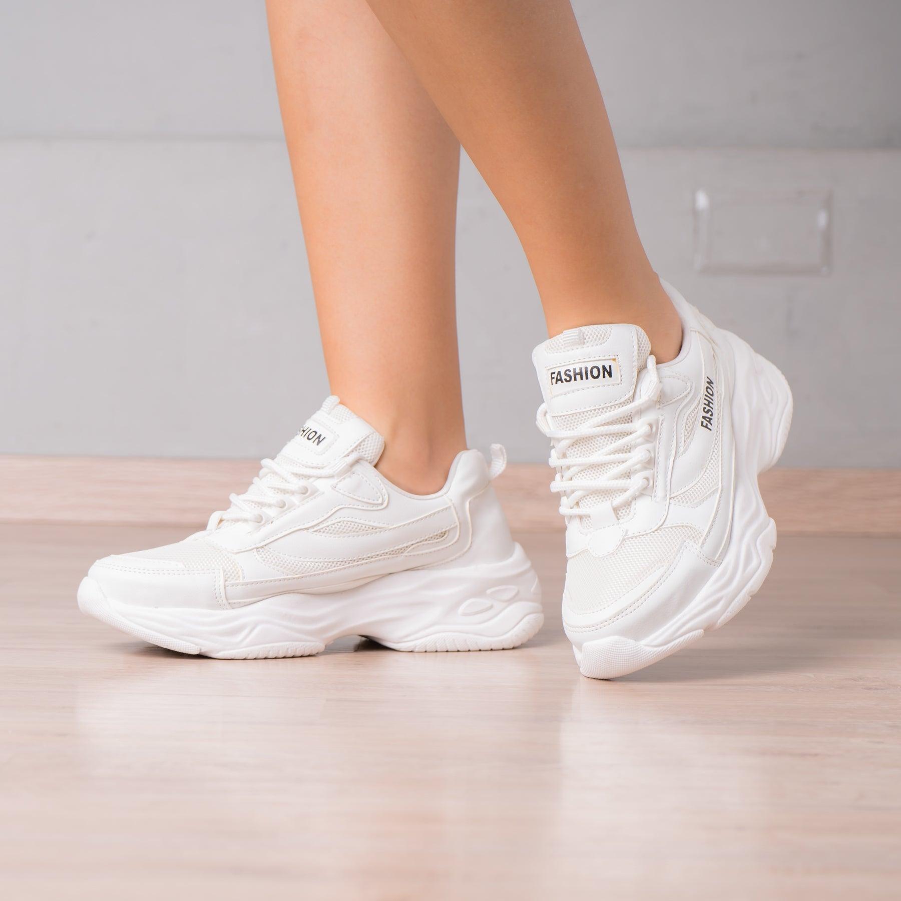 ZAPATILLAS URBANAS MUJER RANGERS BLANCO - 1