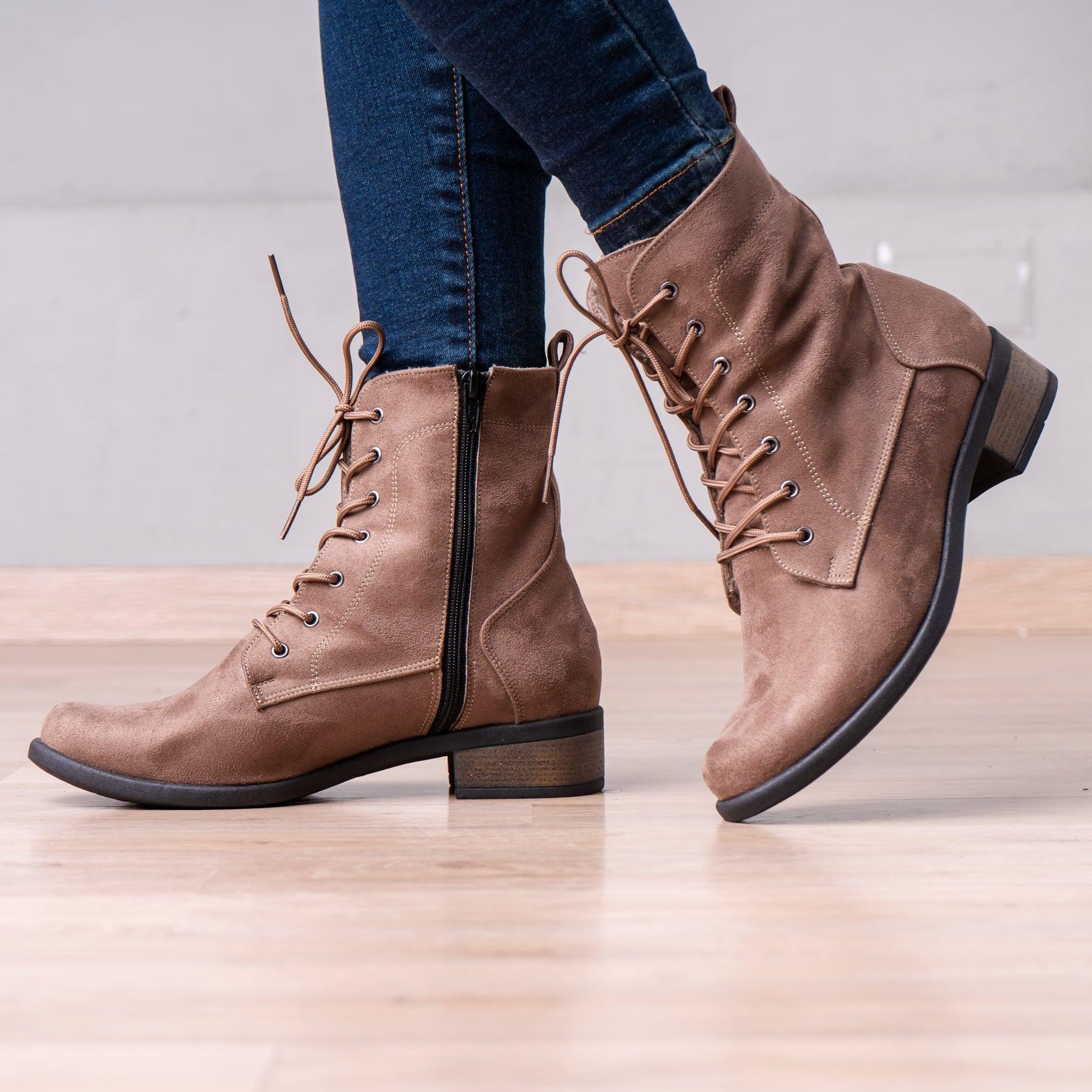 BOTINES MUJER NIZA 2.0 TOPO - 1