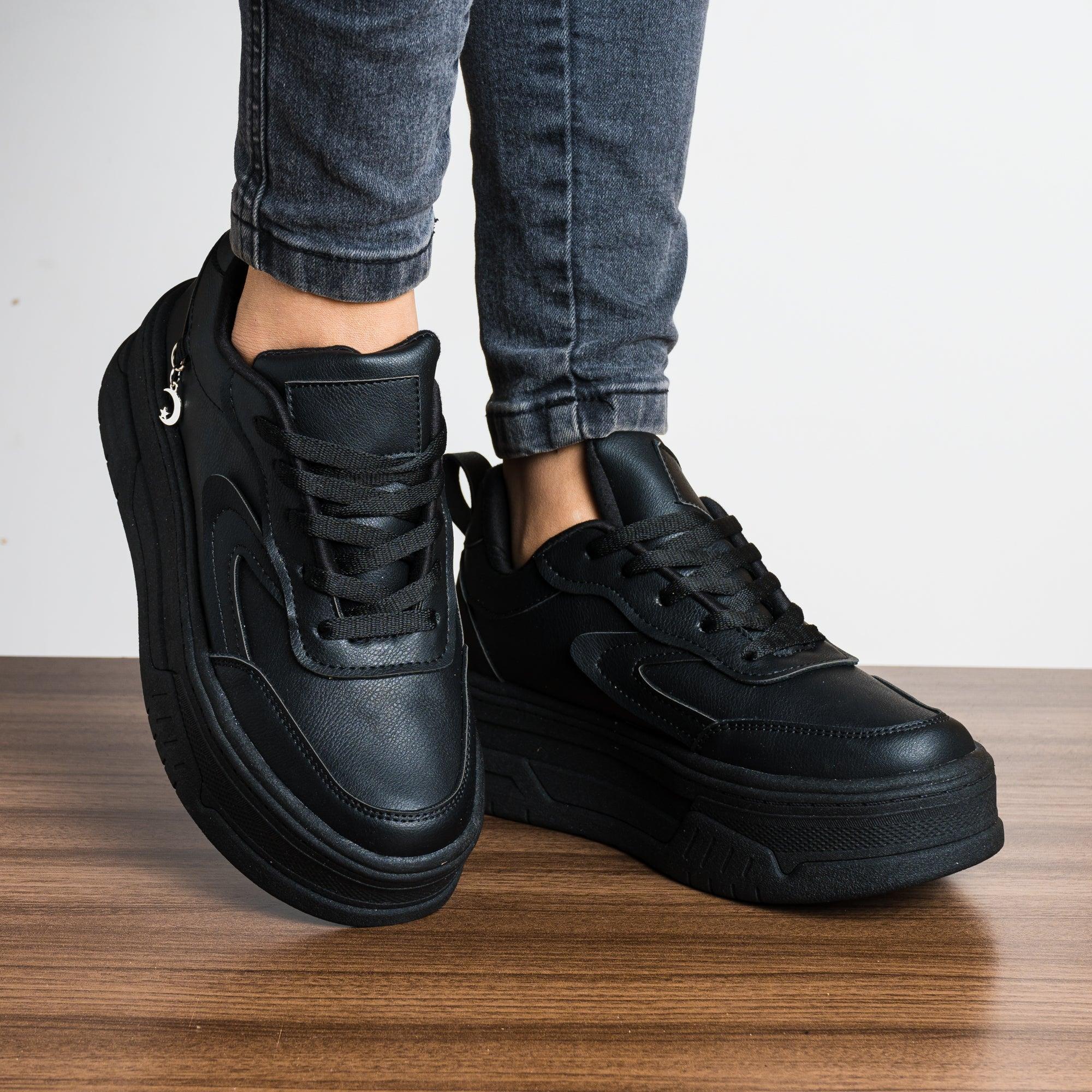 ZAPATILLAS URBANAS MUJER REYMI NEGRO - 1