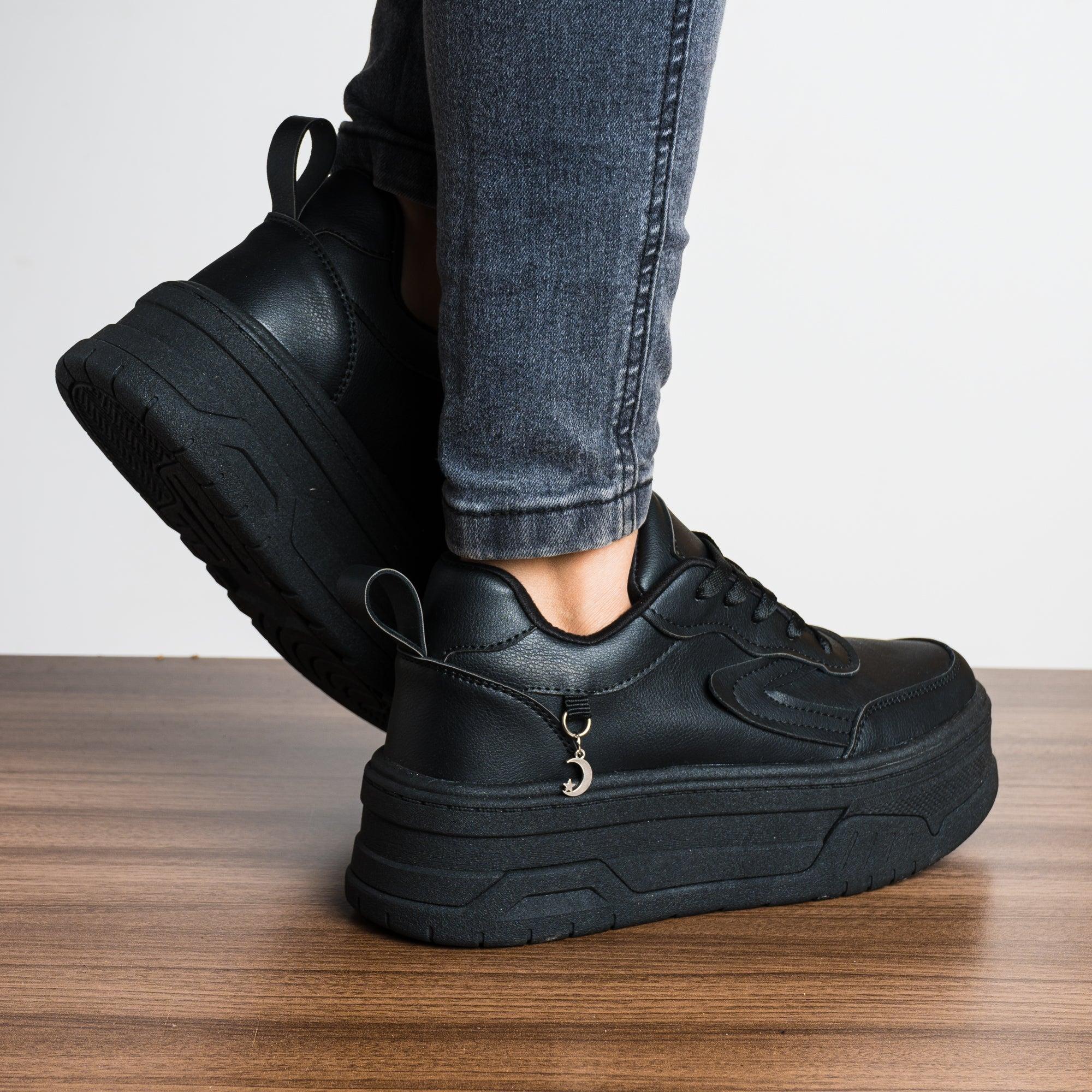 ZAPATILLAS URBANAS MUJER REYMI NEGRO - 3