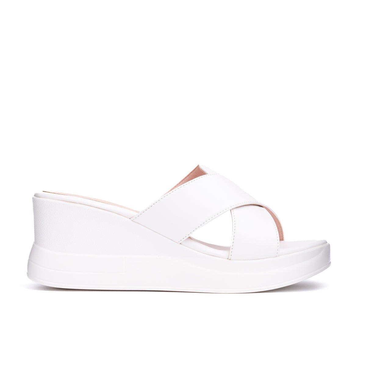 SANDALIAS CASUALES MUJER SIXERS BLANCO - 4