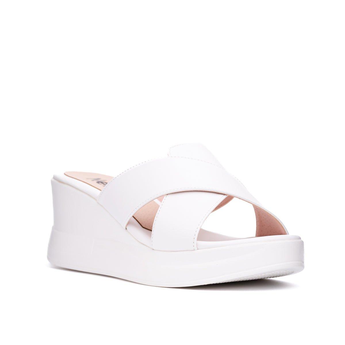 SANDALIAS CASUALES MUJER SIXERS BLANCO - 5