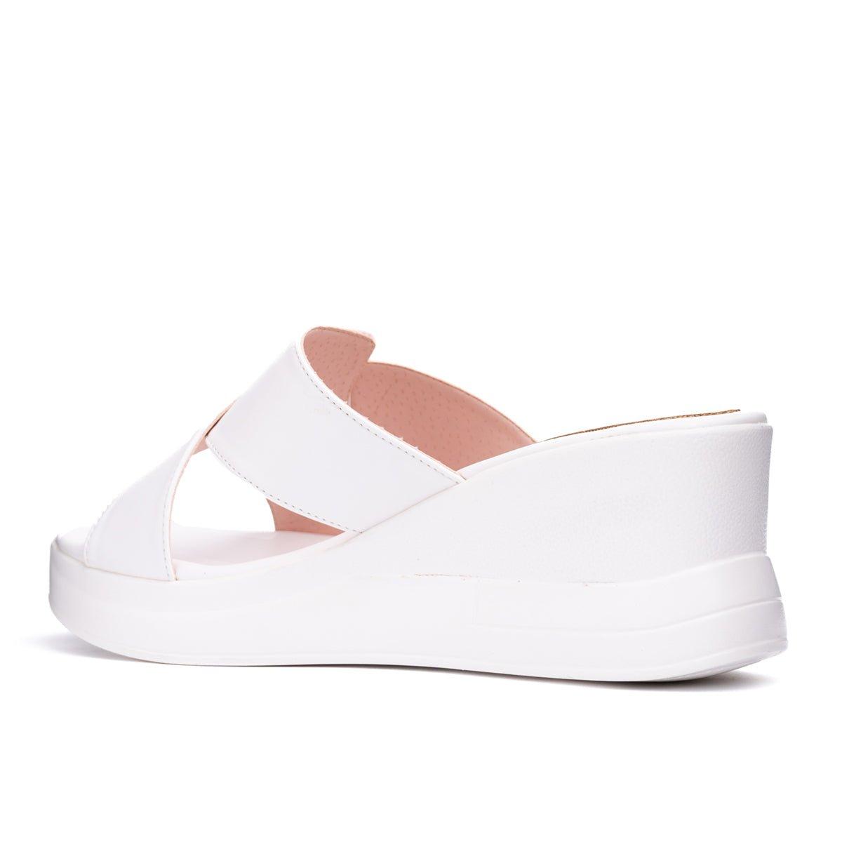 SANDALIAS CASUALES MUJER SIXERS BLANCO - 6