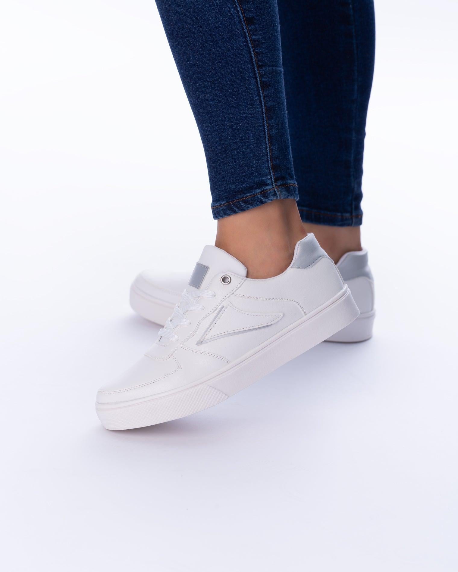 ZAPATILLAS URBANAS MUJER ADUL PLATEADO - 1