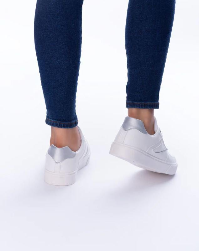 ZAPATILLAS URBANAS MUJER ADUL PLATEADO - 3