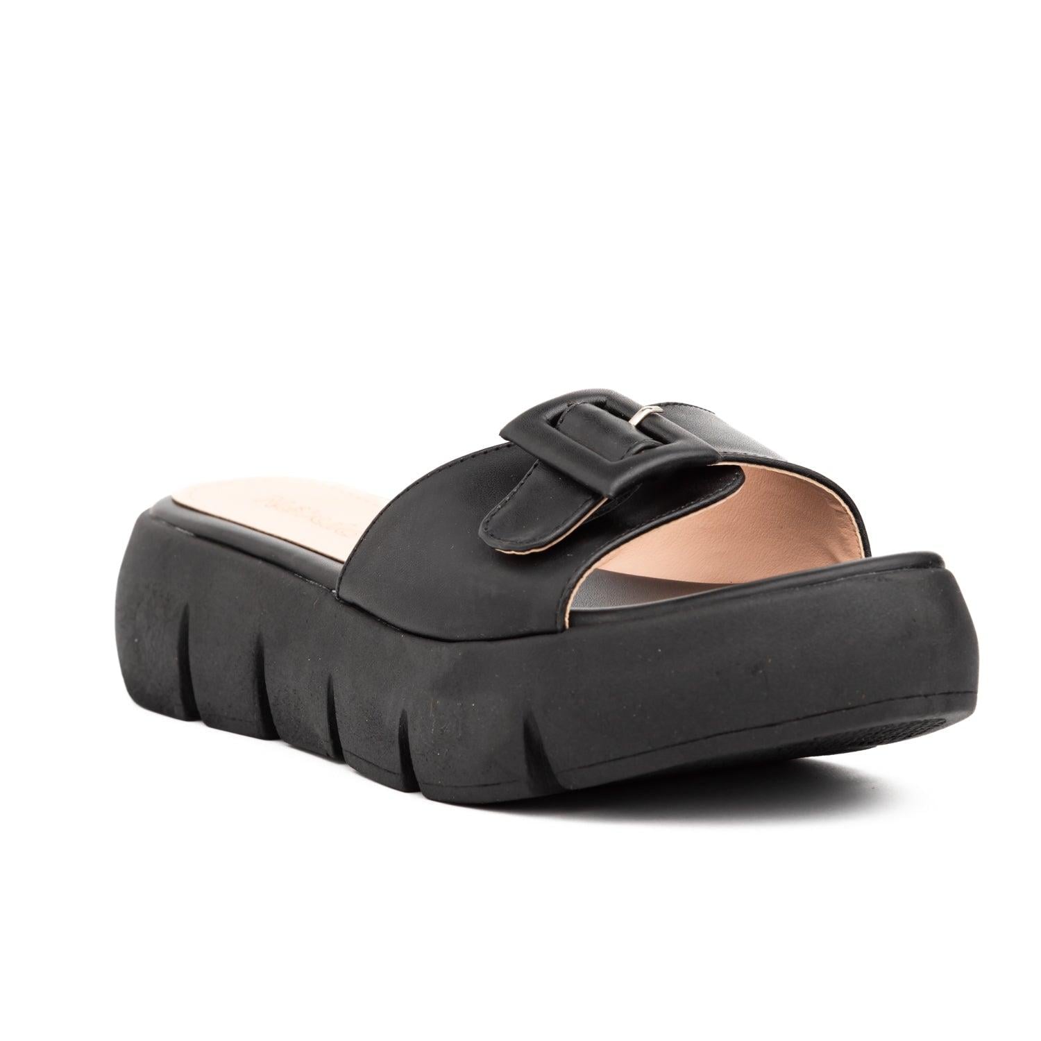 SANDALIAS CASUALES MUJER SCOTTIE NEGRO - 5