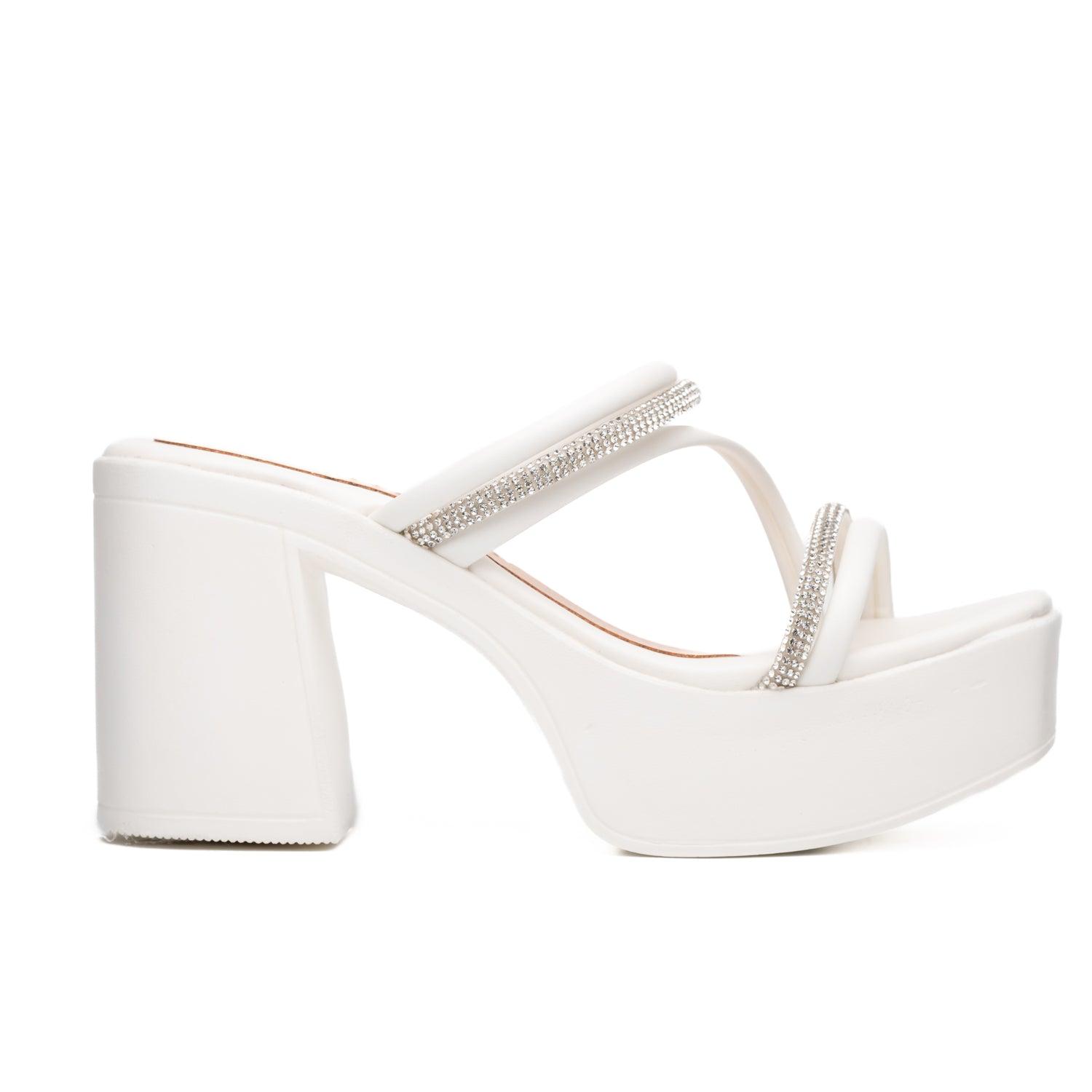 SANDALIAS DE VESTIR MUJER AURORA BLANCO - 4