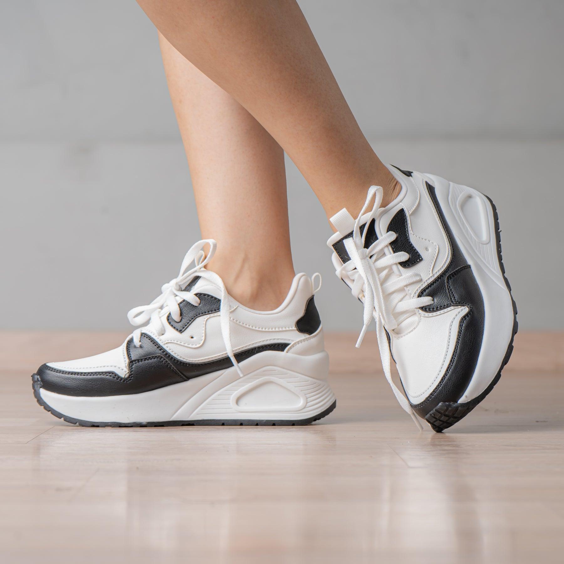ZAPATILLAS URBANAS MUJER STROKHET NEGRO - 1