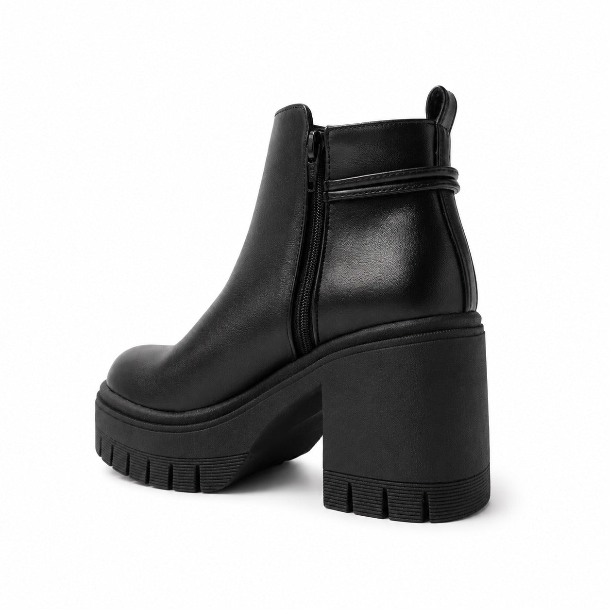BOTINES MUJER NUVIA NEGRO - 3