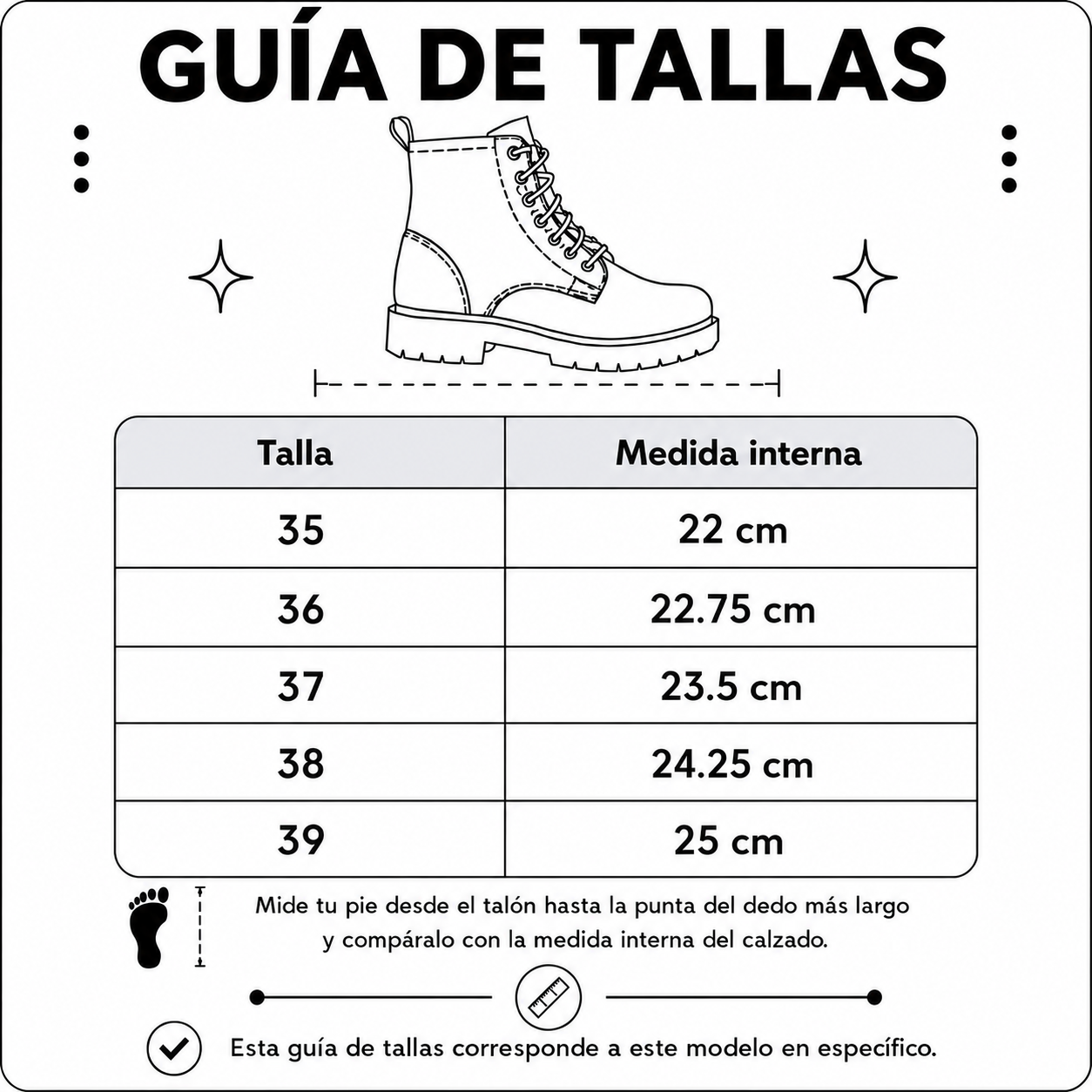 BOTINES MUJER NUVIA NEGRO - 5