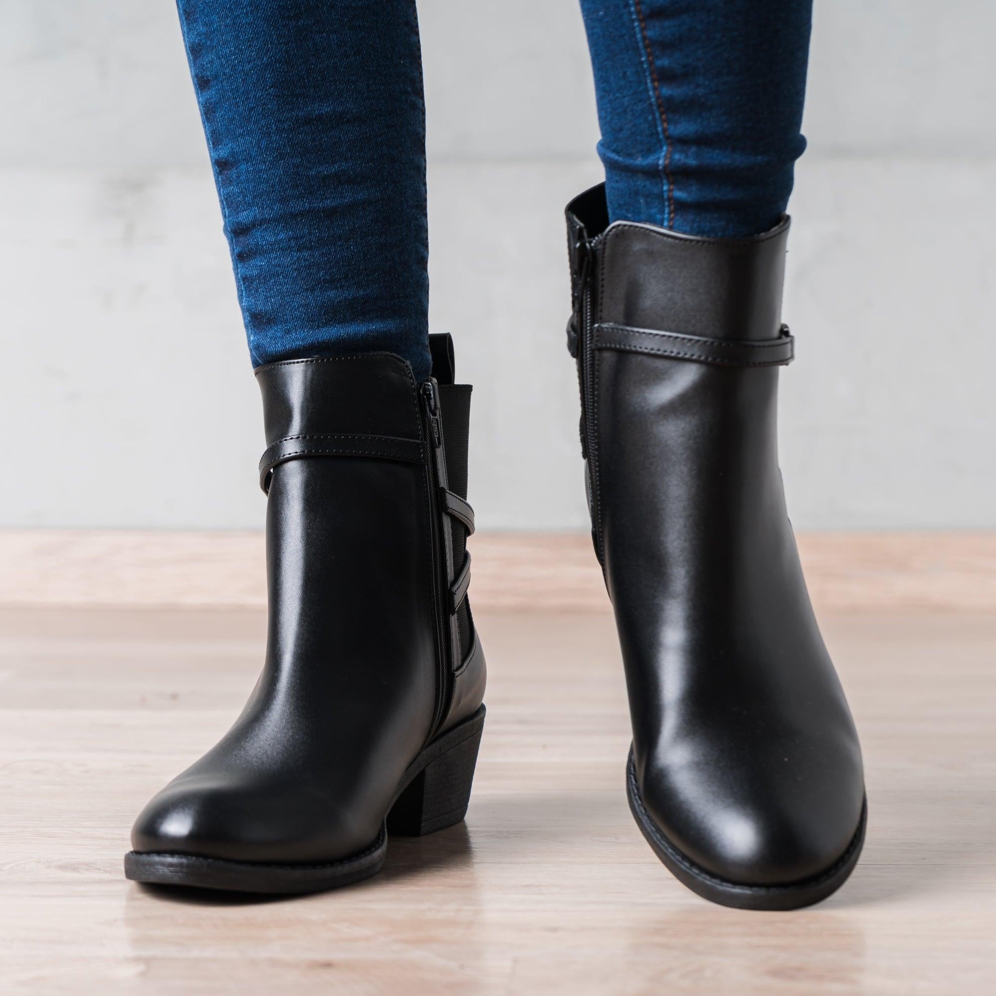 BOTINES MUJER RAZTER 2.0 NEGRO - 2