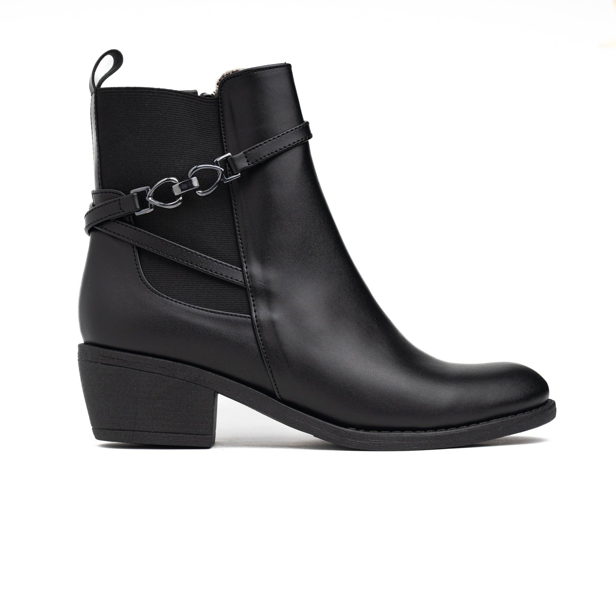 BOTINES MUJER RAZTER 2.0 NEGRO - 4