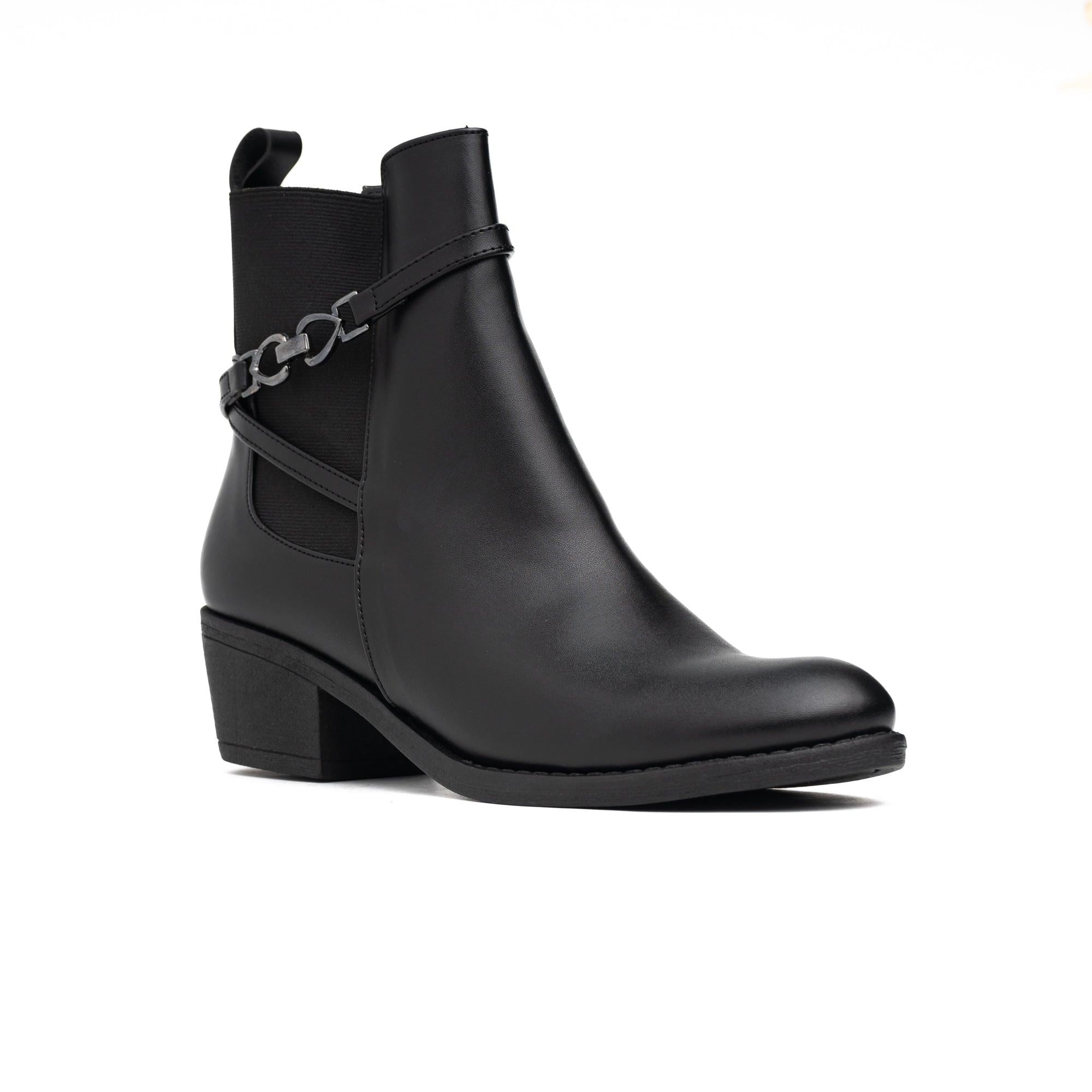 BOTINES MUJER RAZTER 2.0 NEGRO - 5
