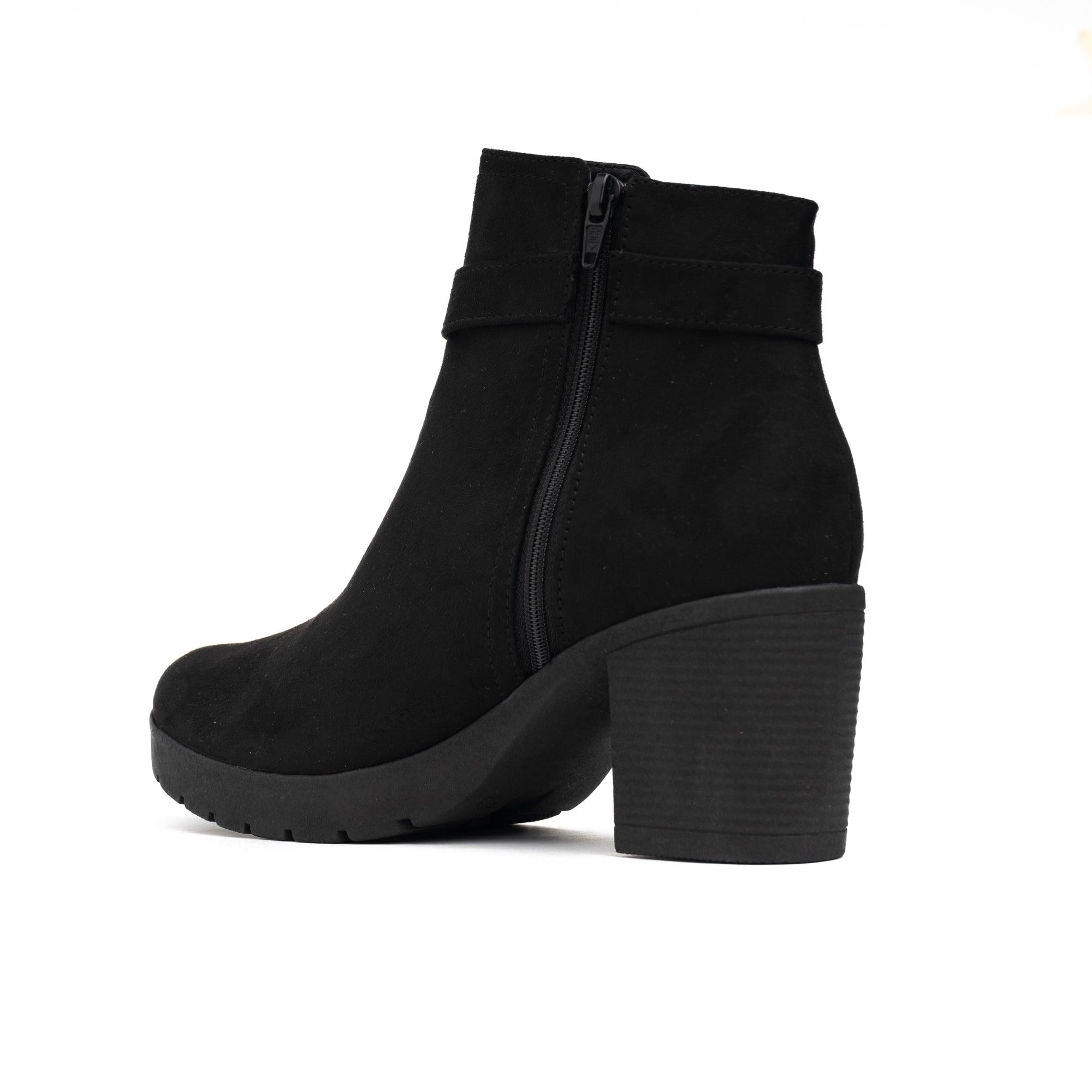 BOTINES MUJER QUAZA NEGRO - 6