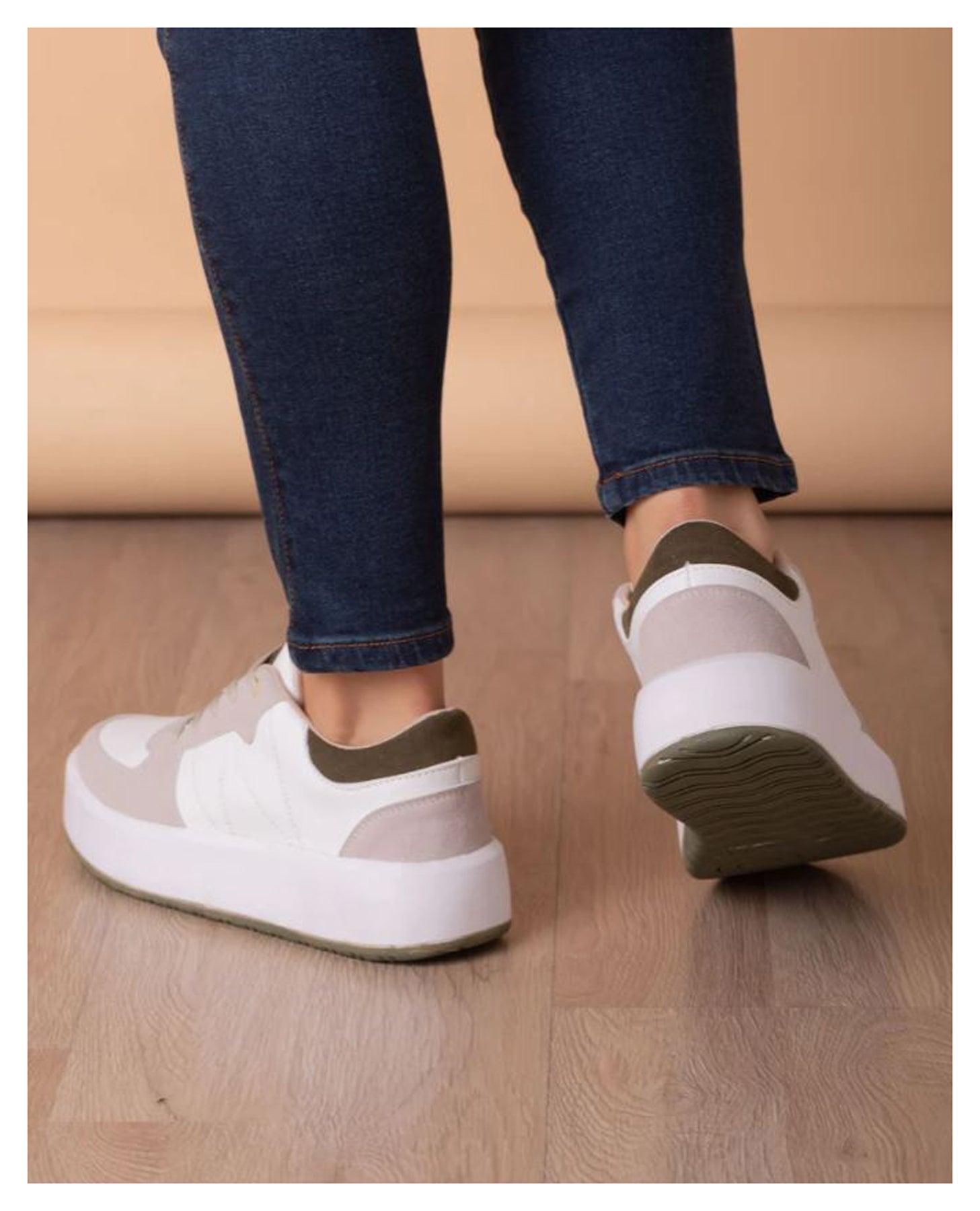 ZAPATILLAS URBANAS MUJER YPRES PLOMO - 3