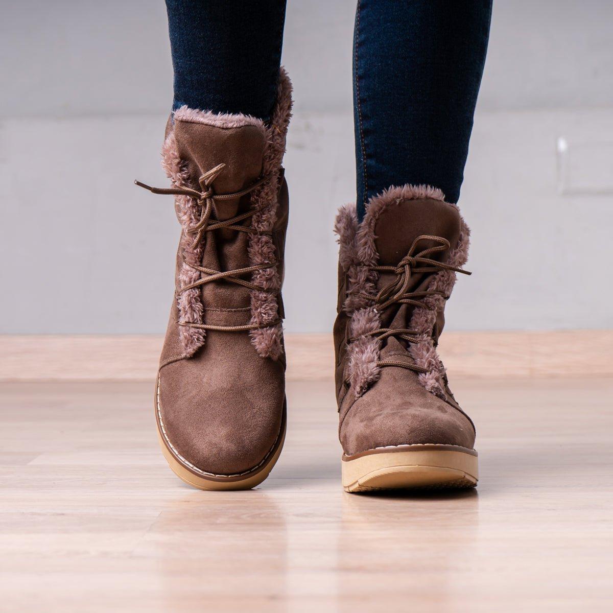 BOTINES MUJER DIONE TOPO - 2