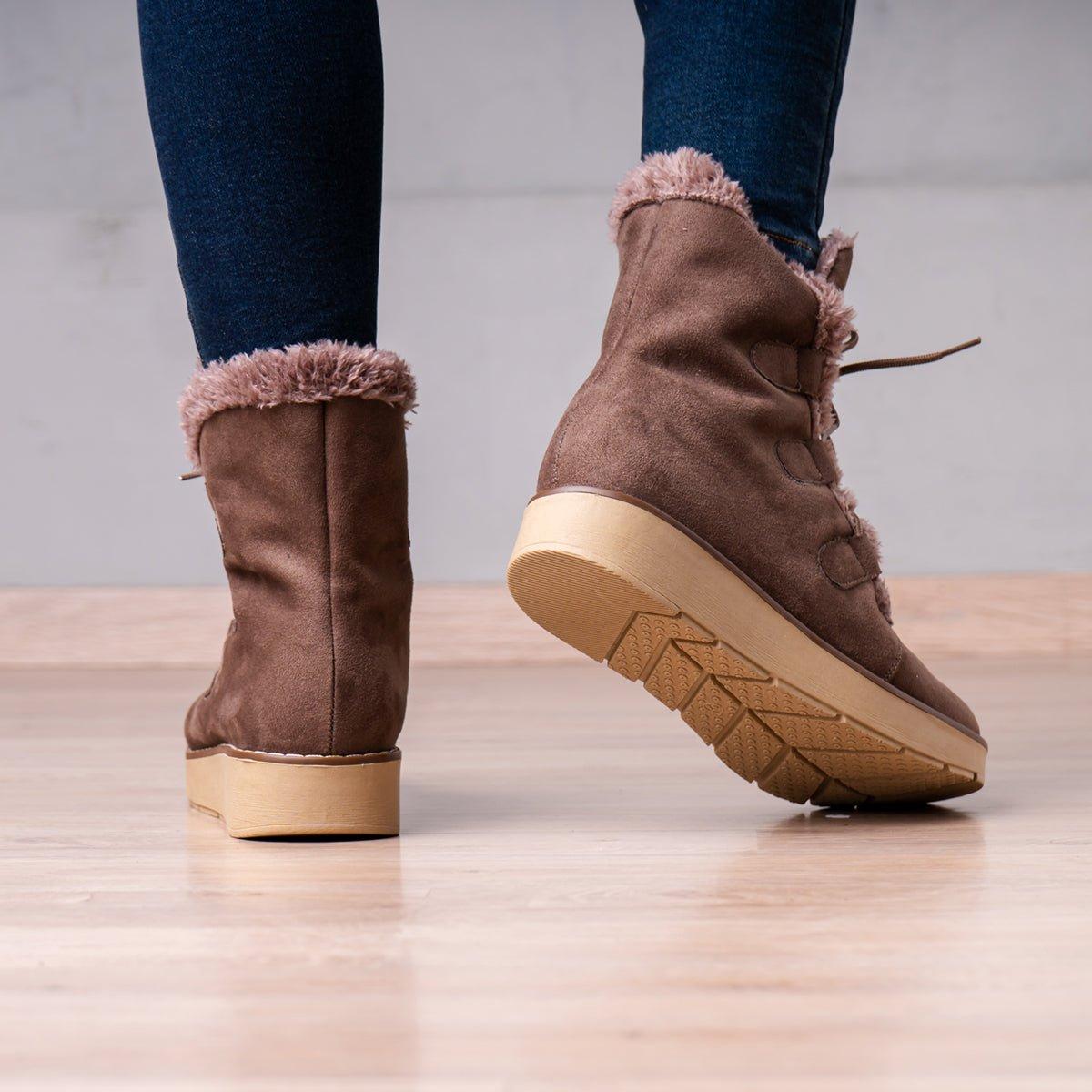 BOTINES MUJER DIONE TOPO - 3