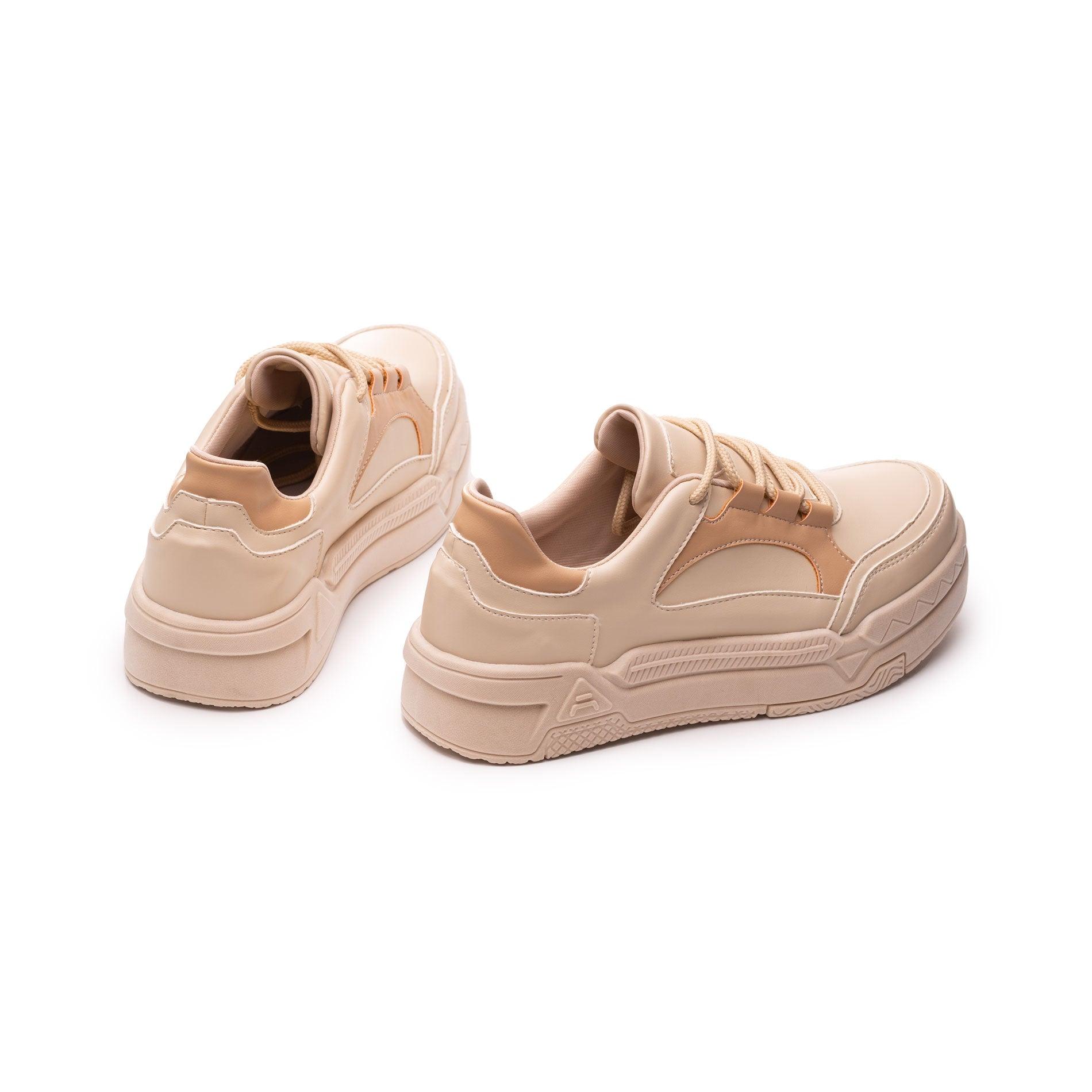ZAPATILLAS URBANAS MUJER GOTZE BEIGE - 6