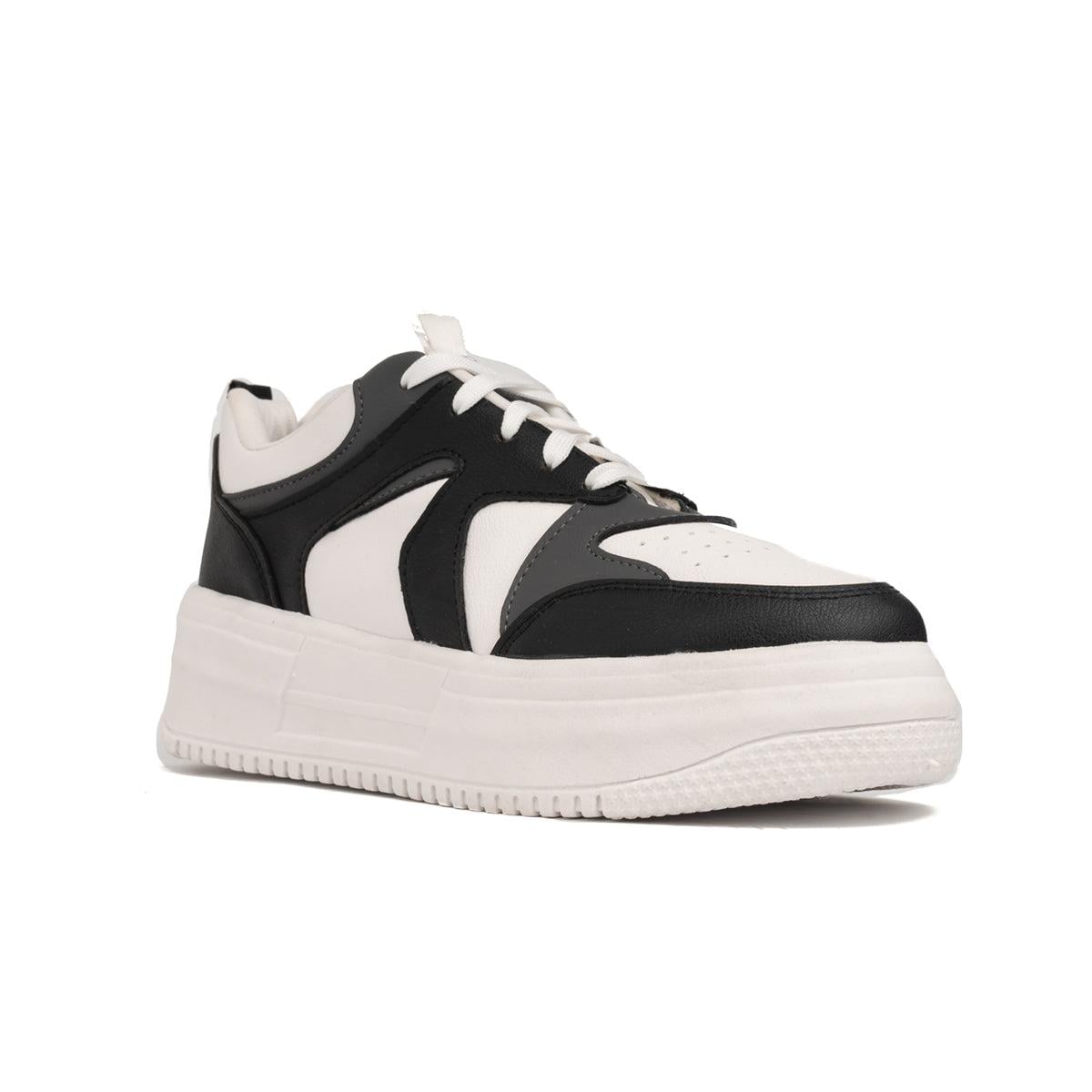 ZAPATILLAS URBANAS MUJER RUAN BLANCO CON NEGRO - 5