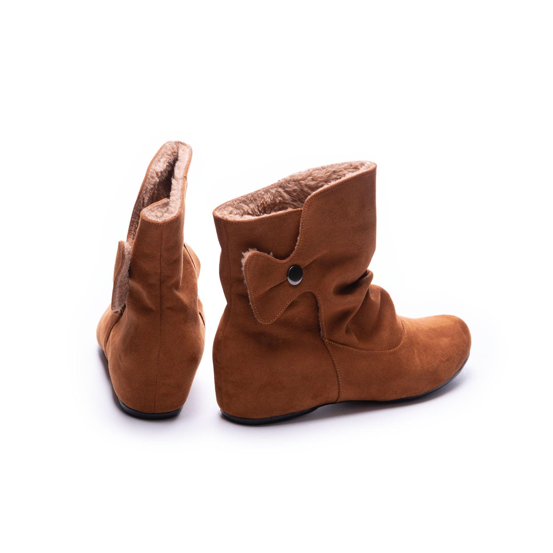 BOTINES MUJER SUECIA CAMEL - 6