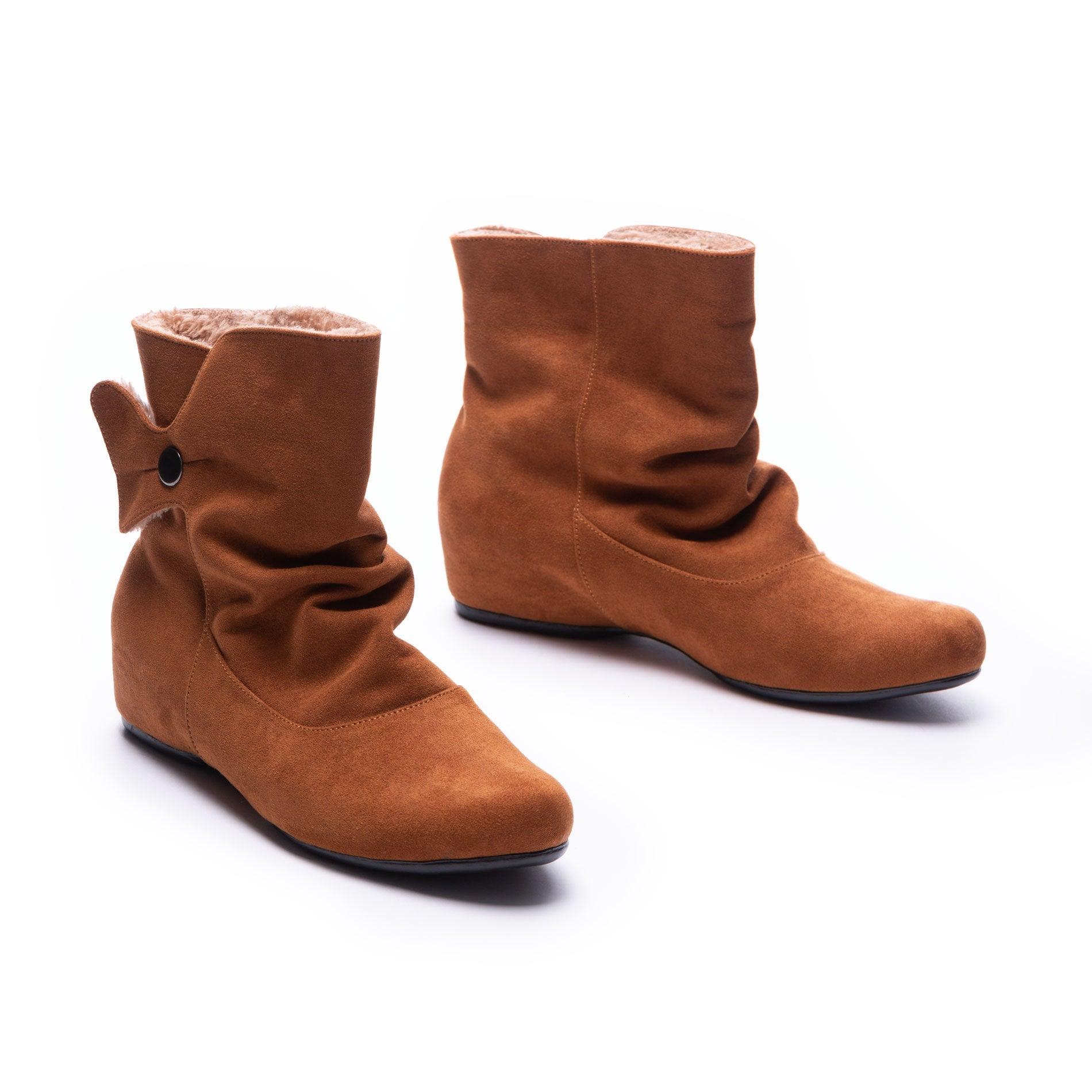 BOTINES MUJER SUECIA CAMEL - 7