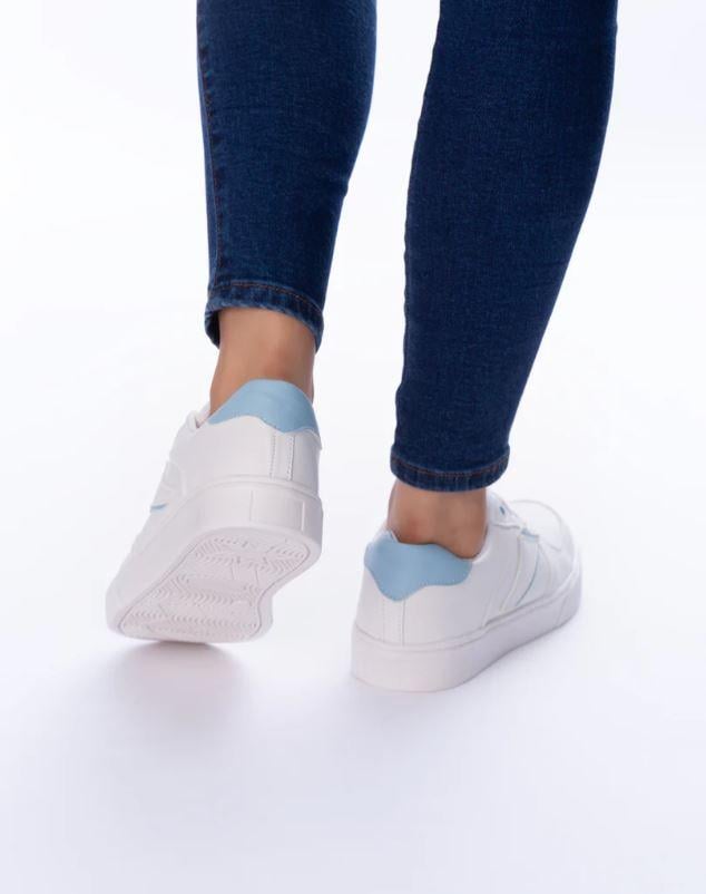 ZAPATILLAS URBANAS MUJER ADUL CELESTE - 3