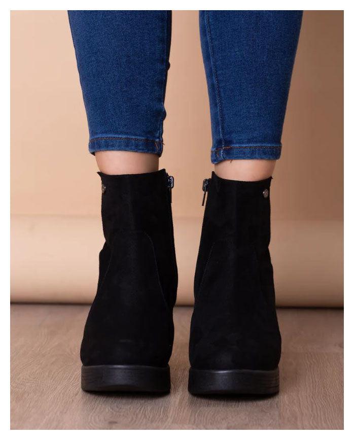 BOTAS MUJER COFFS NEGRO - 2