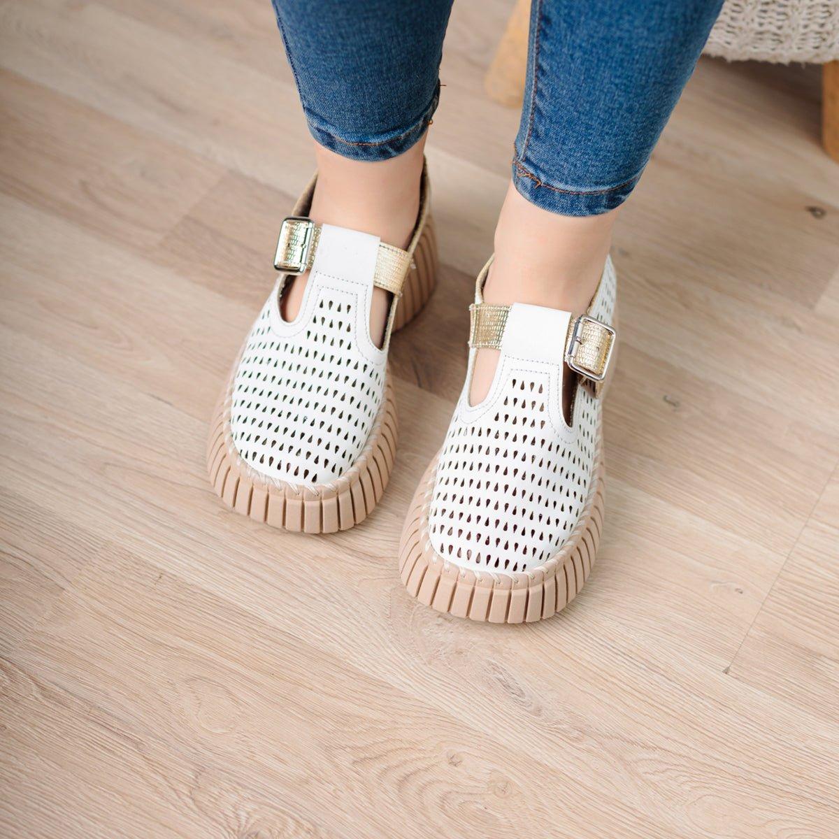 SANDALIAS CASUALES MUJER VESTY BLANCO - 2