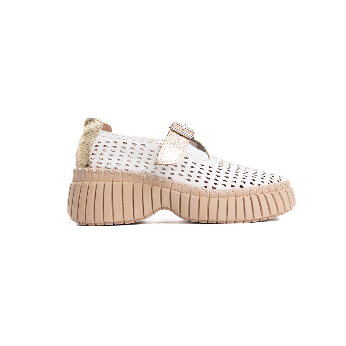 SANDALIAS CASUALES MUJER VESTY BLANCO - 4