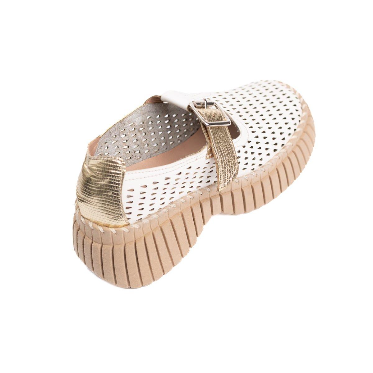 SANDALIAS CASUALES MUJER VESTY BLANCO - 6