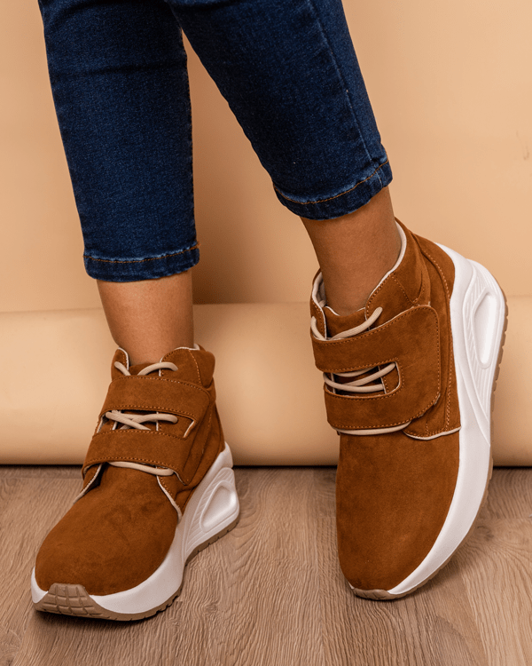 ZAPATILLAS URBANAS MUJER CHARLOTTE CAMEL - 1
