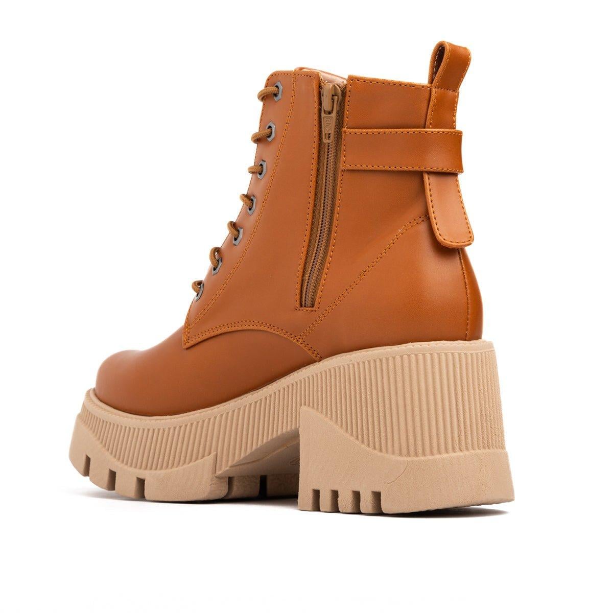 BOTAS MUJER PHAYL CAMEL - 6