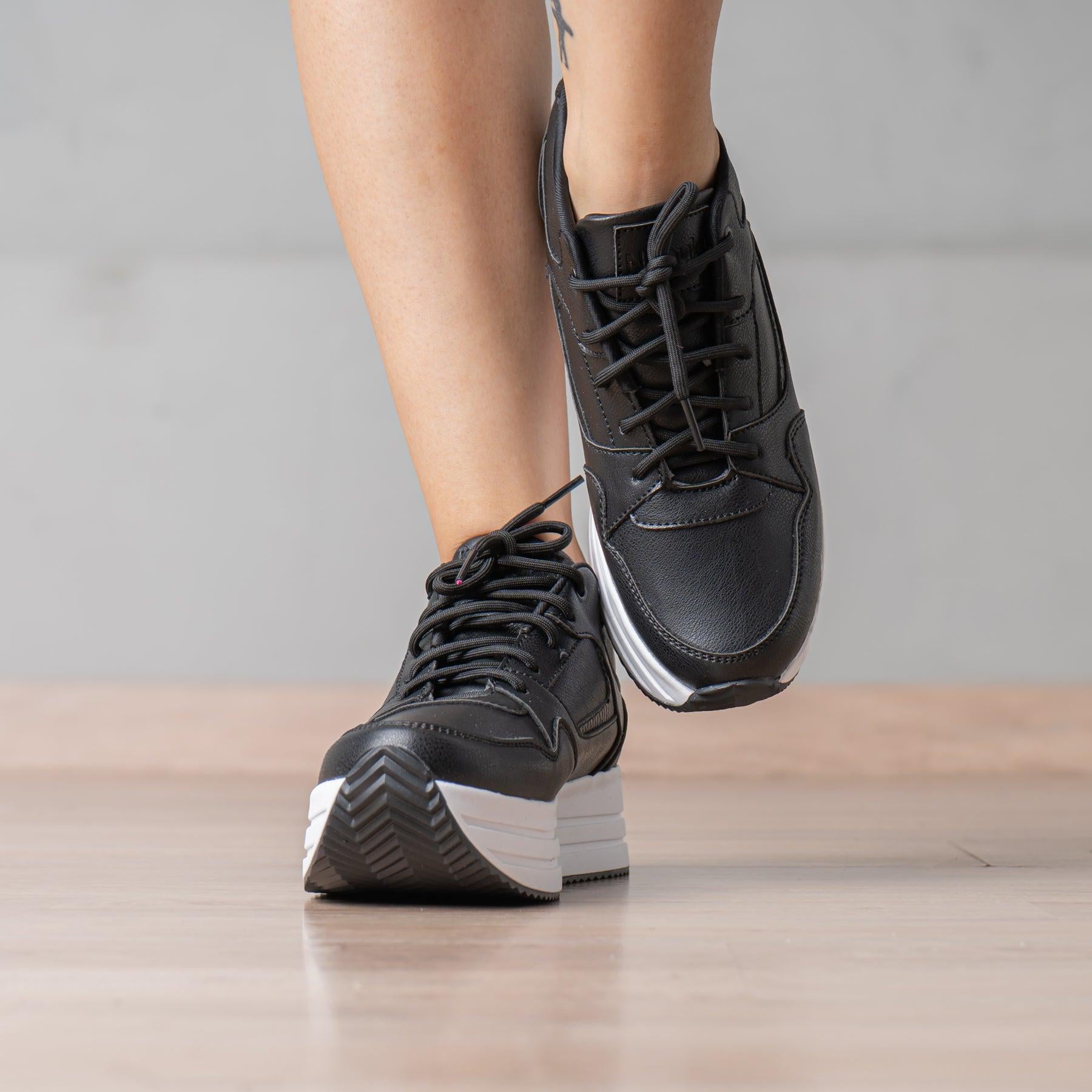 ZAPATILLAS URBANAS MUJER BENEAH NEGRO - 2