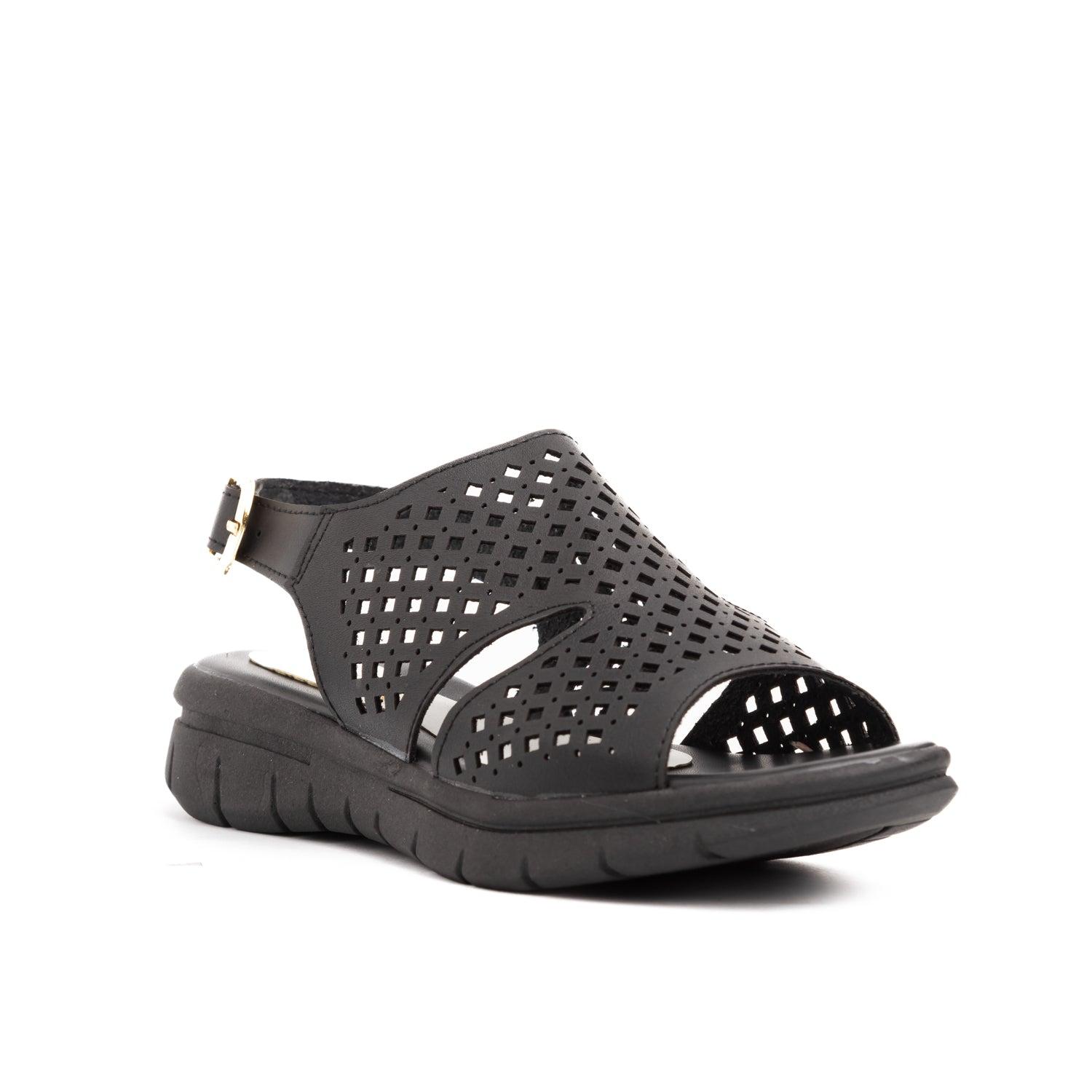 SANDALIAS CASUALES MUJER VANNI NEGRO - 5