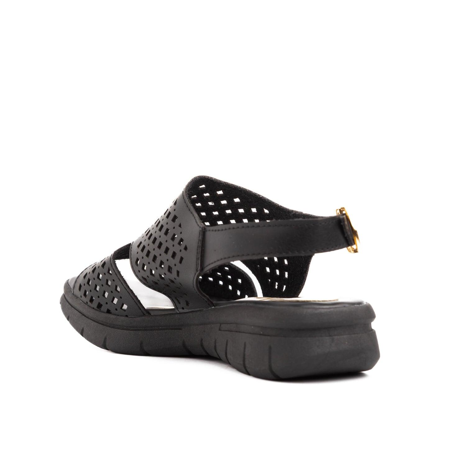 SANDALIAS CASUALES MUJER VANNI NEGRO - 6