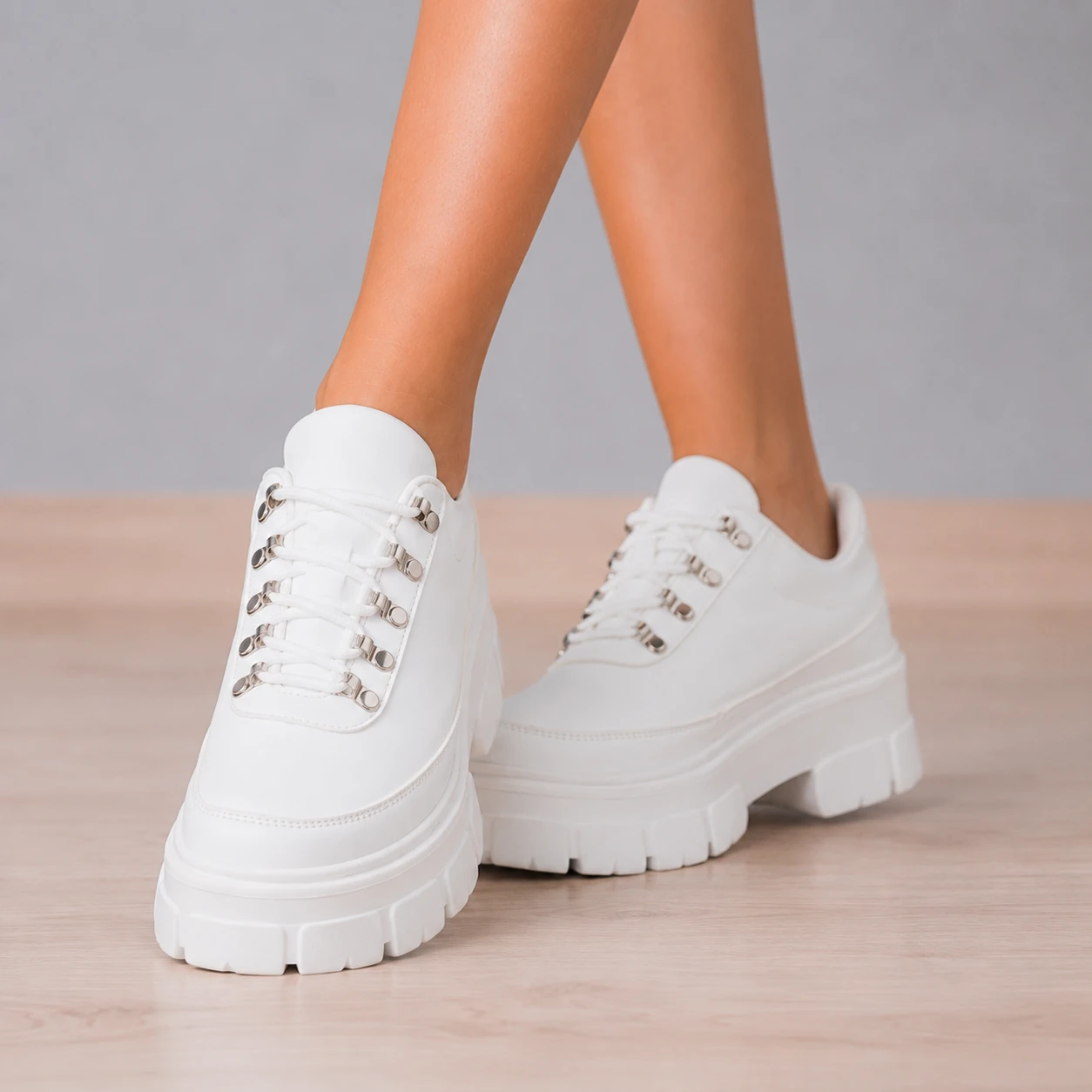 ZAPATILLAS URBANAS MUJER TOBAGO BLANCO - 1