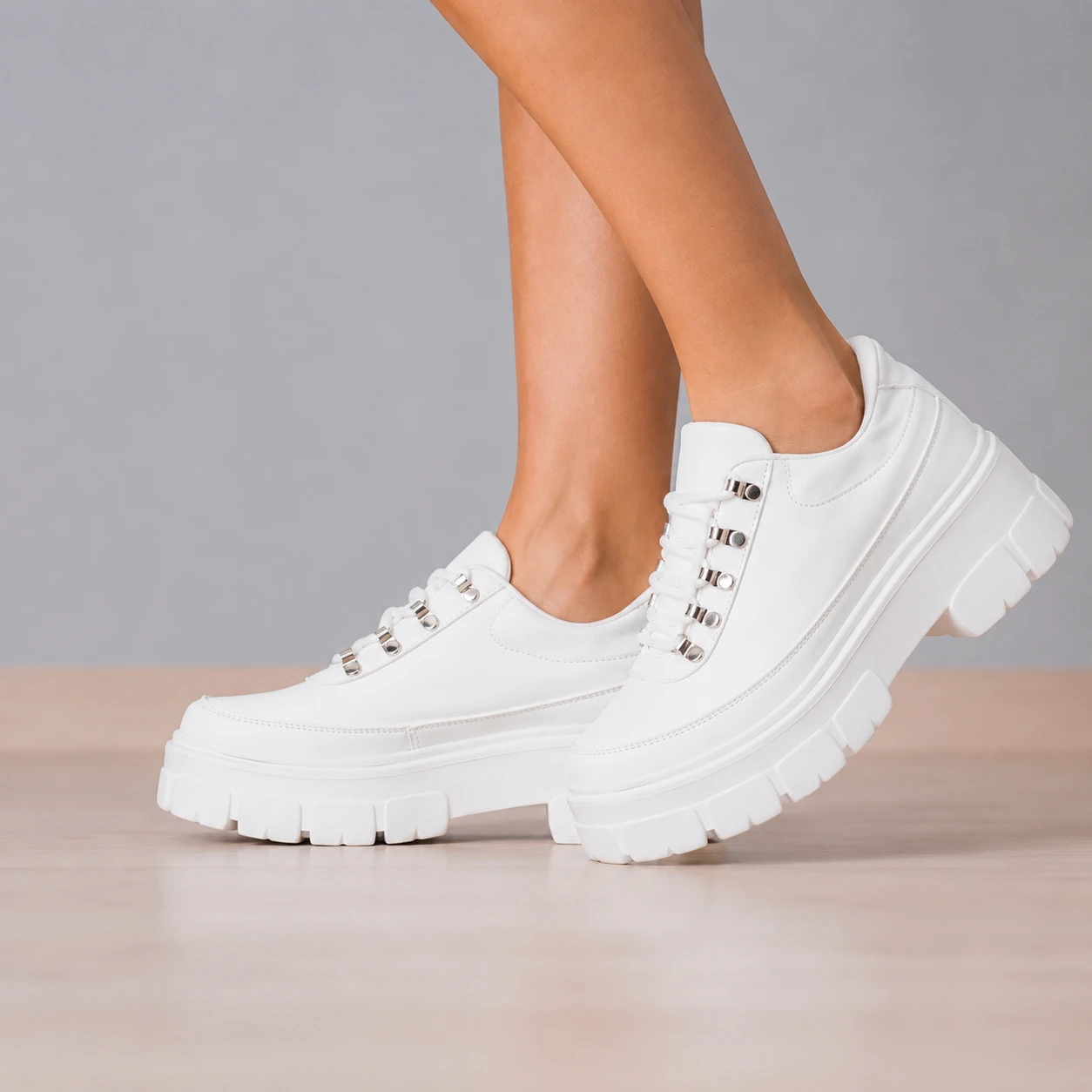 ZAPATILLAS URBANAS MUJER TOBAGO BLANCO - 5
