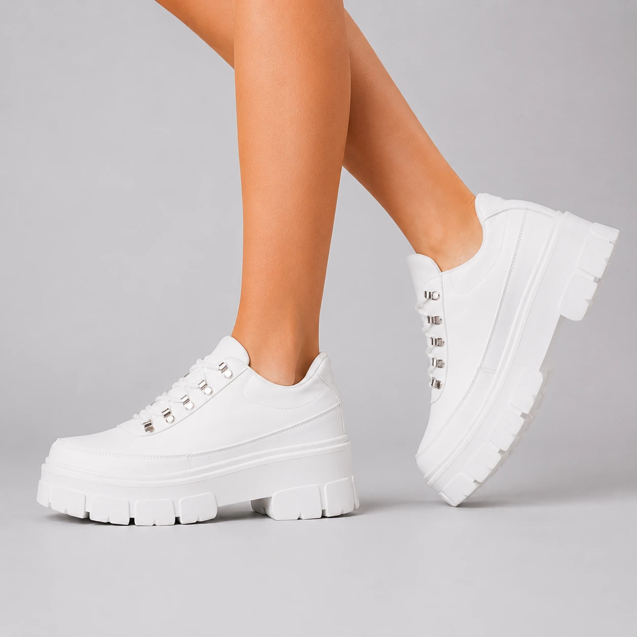 ZAPATILLAS URBANAS MUJER TOBAGO BLANCO - 6