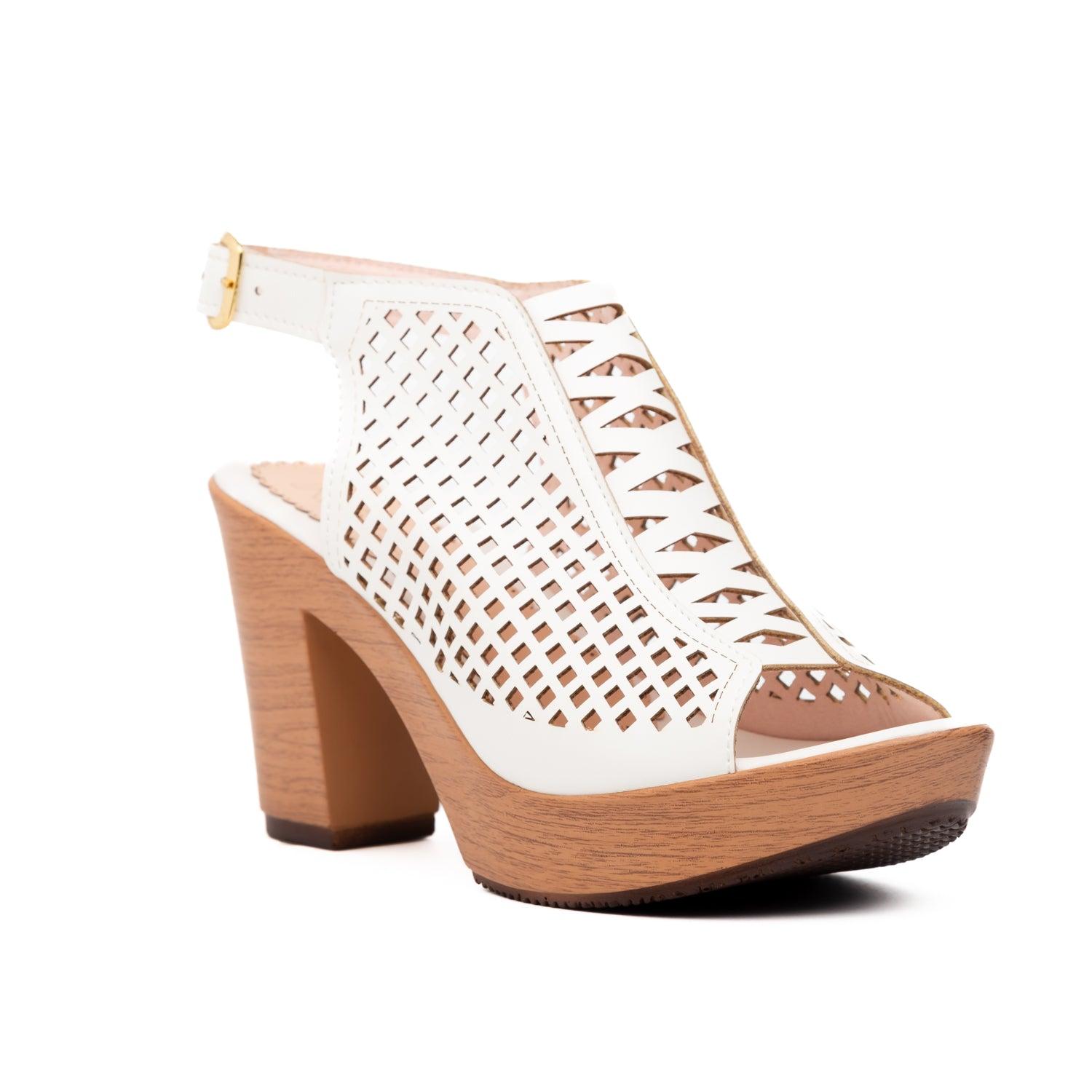 SANDALIAS MUJER ARGONI BLANCO - 5