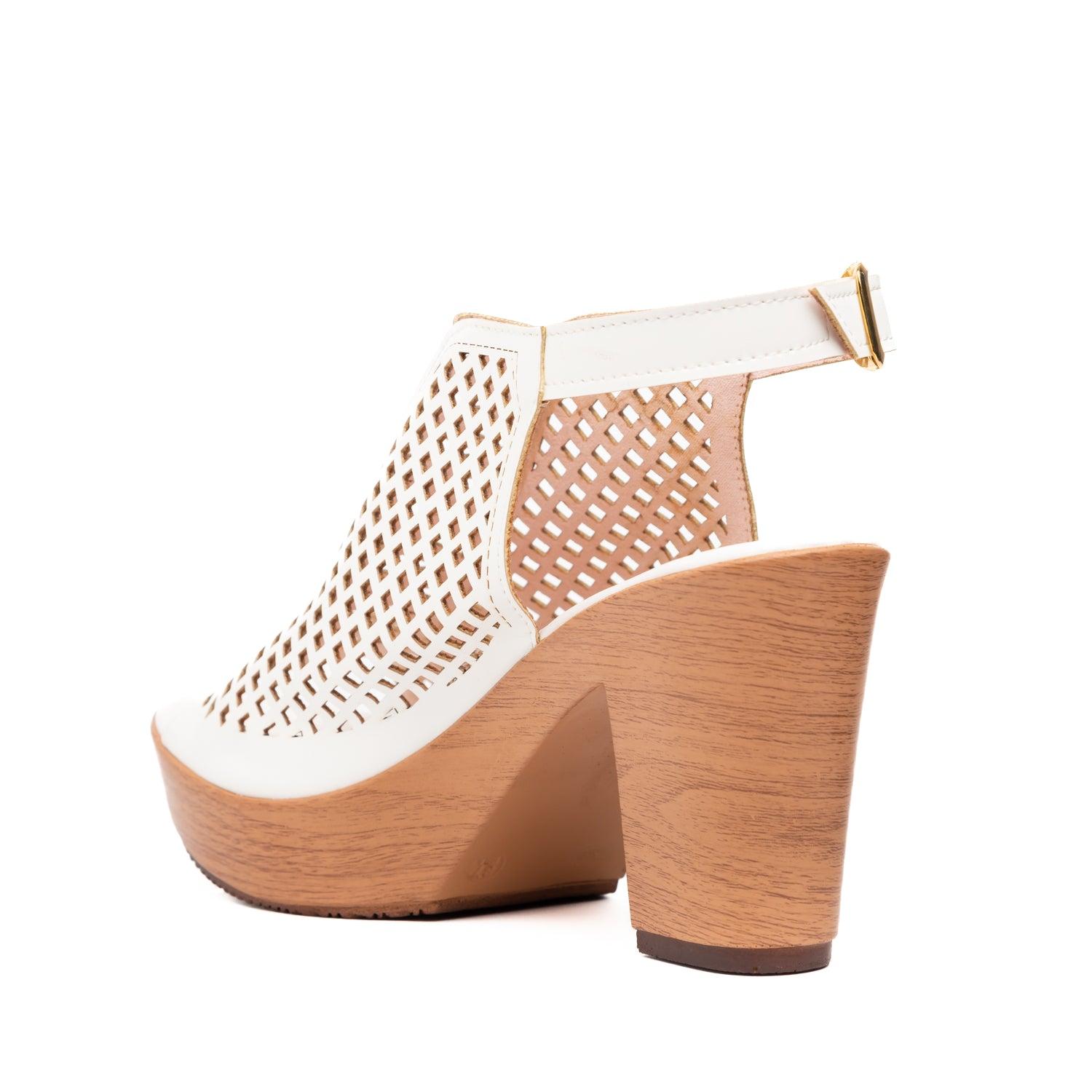 SANDALIAS MUJER ARGONI BLANCO - 6