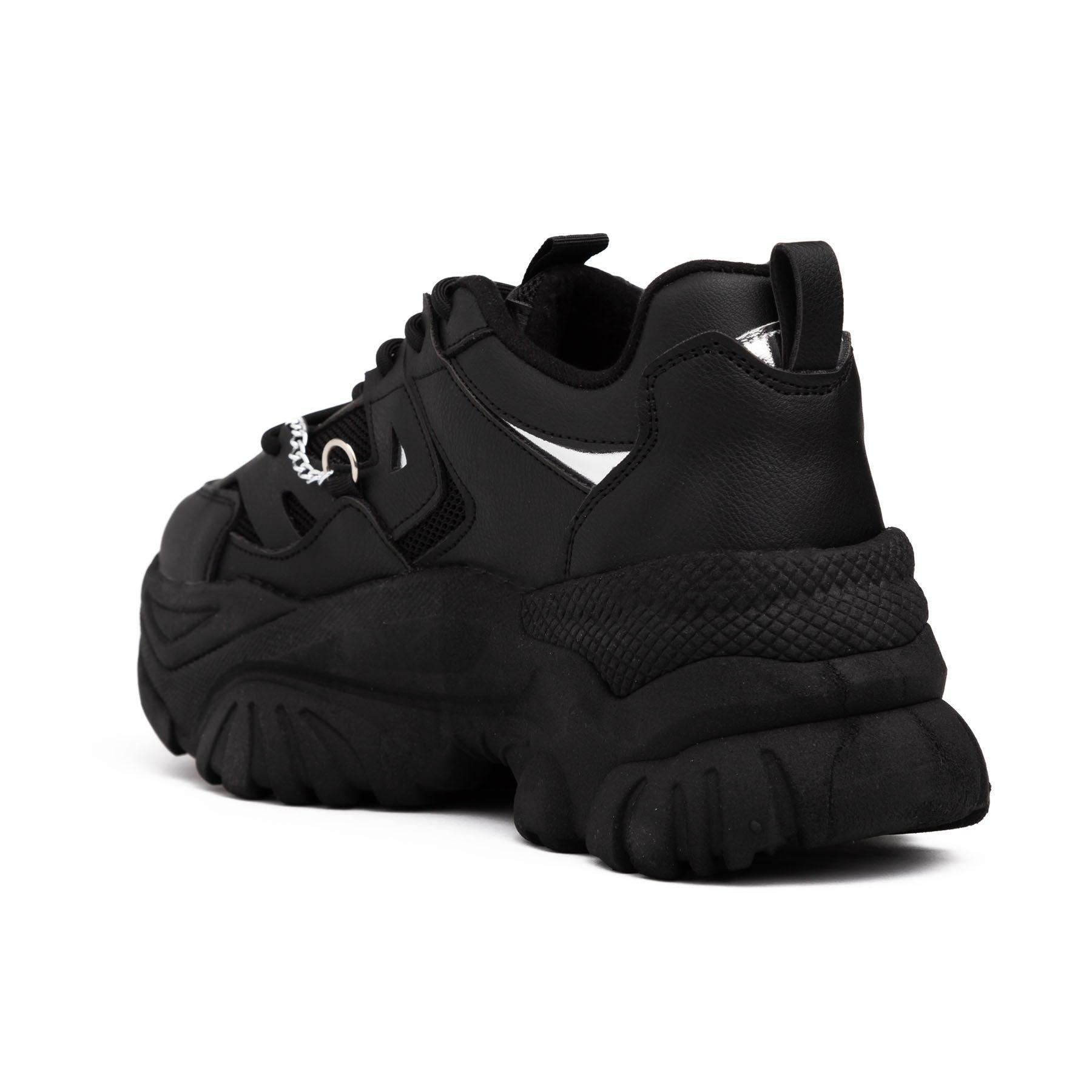 ZAPATILLAS URBANAS MUJER KINGZ NEGRO - 6