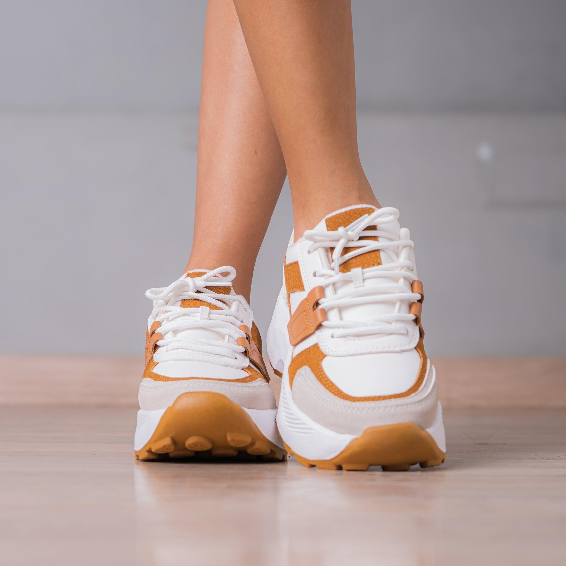 ZAPATILLAS URBANAS MUJER NASTYLL CAMEL - 2