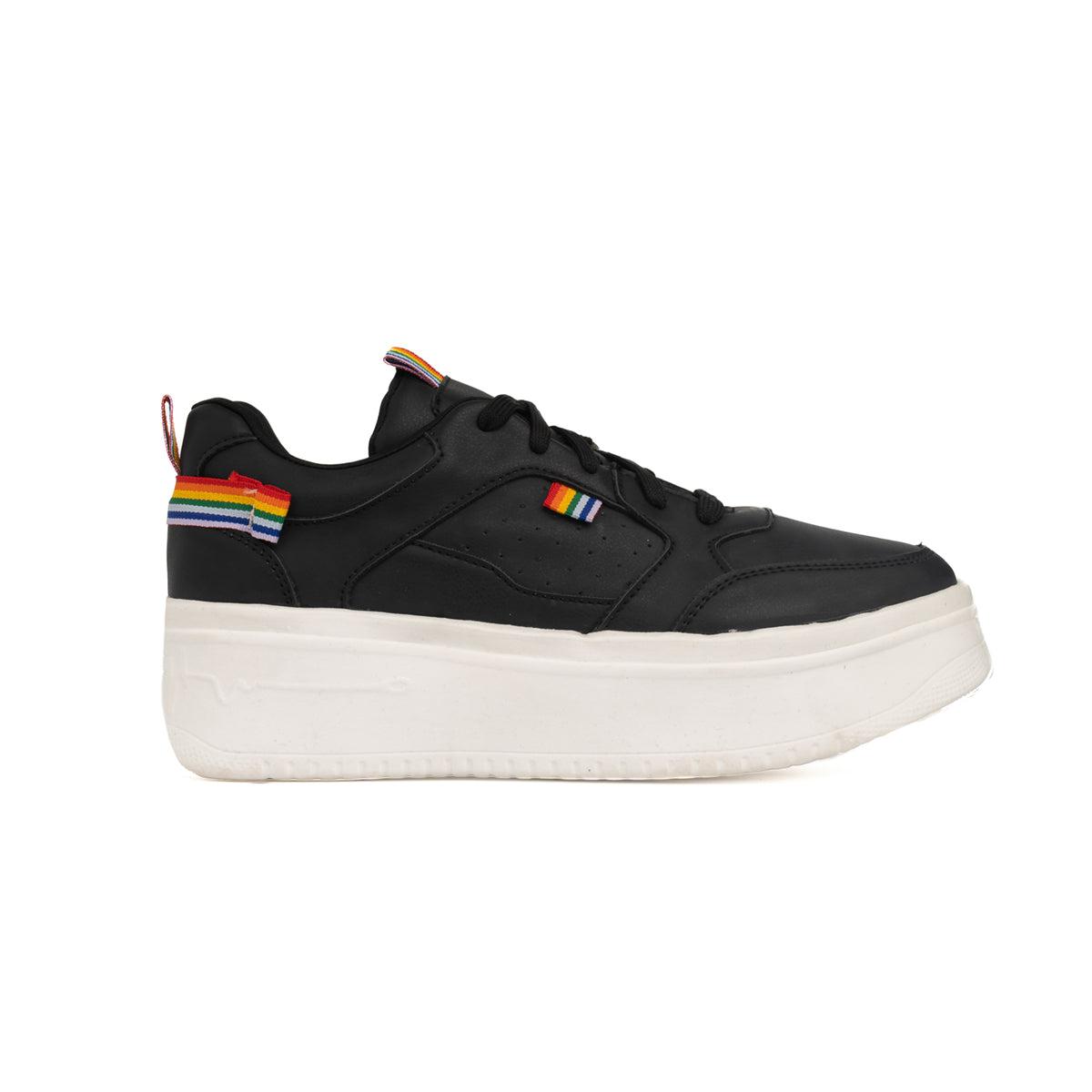 ZAPATILLAS URBANAS MUJER ROTERDAM NEGRO - 4