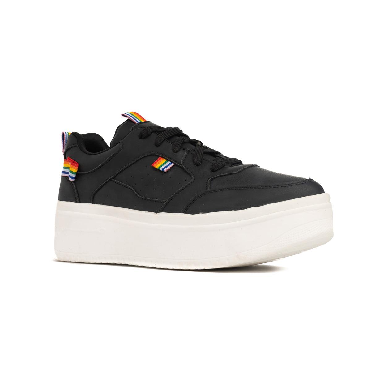 ZAPATILLAS URBANAS MUJER ROTERDAM NEGRO - 5