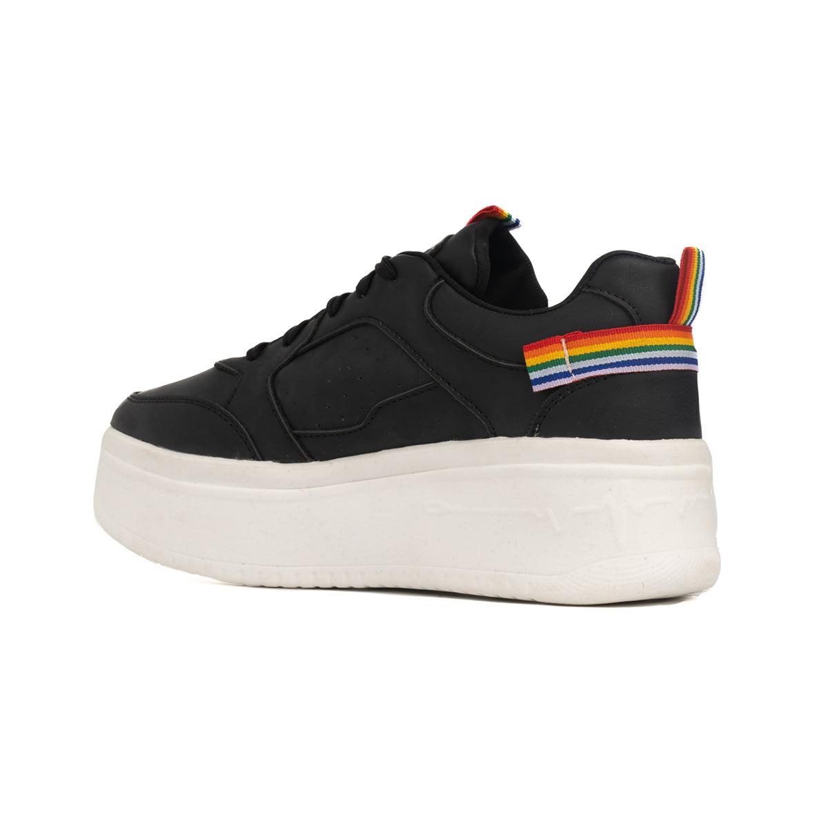 ZAPATILLAS URBANAS MUJER ROTERDAM NEGRO - 6