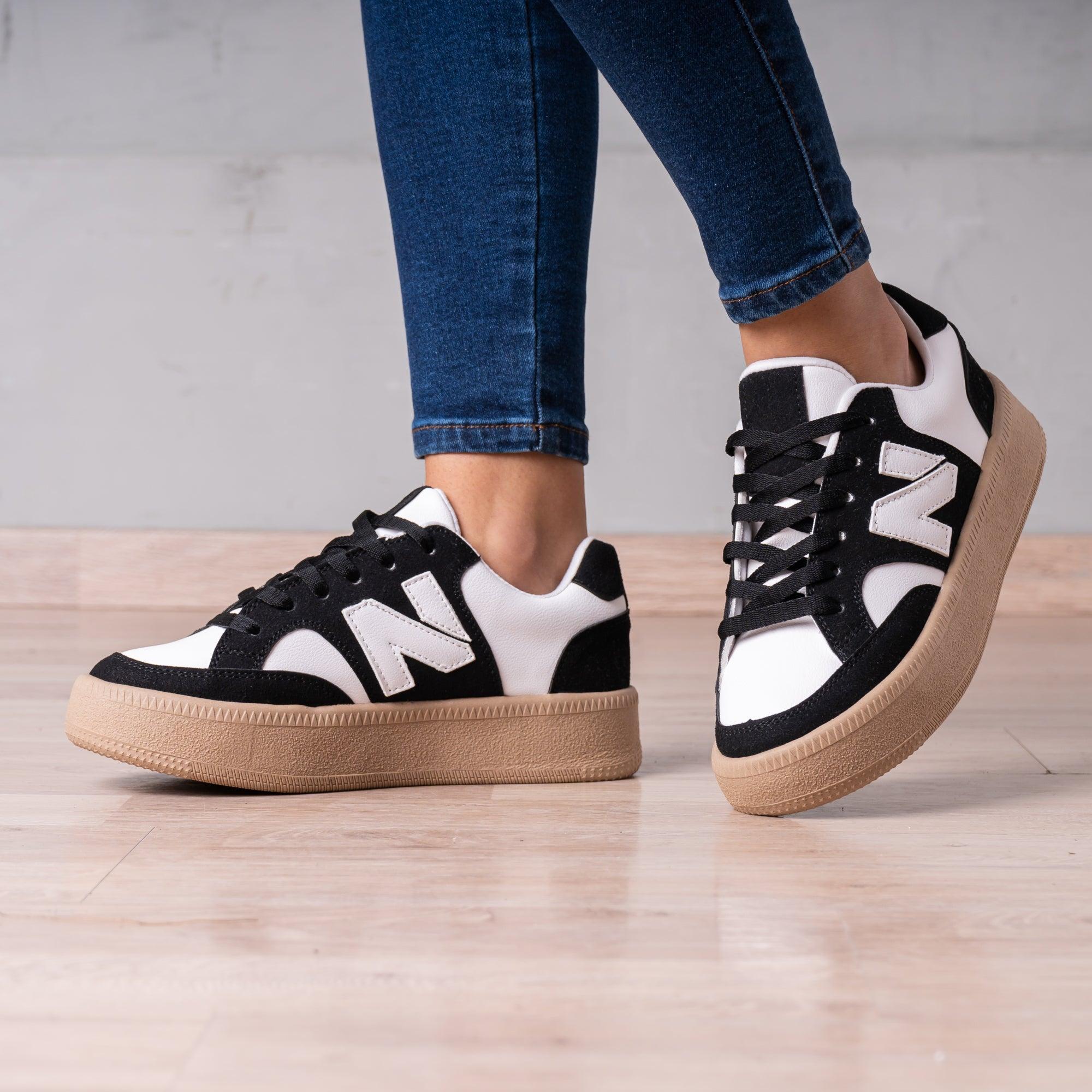 ZAPATILLAS URBANAS MUJER NEBULA 3.0 BLANCO NEGRO - 1