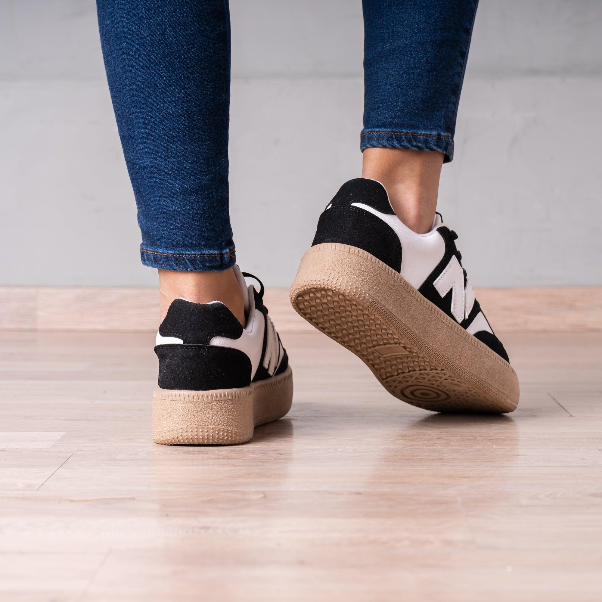 ZAPATILLAS URBANAS MUJER NEBULA 3.0 BLANCO NEGRO - 3