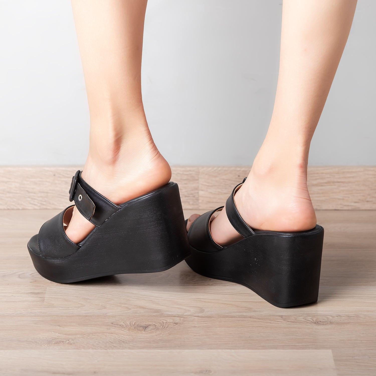 SANDALIAS CASUALES MUJER REICHEL NEGRO - 3