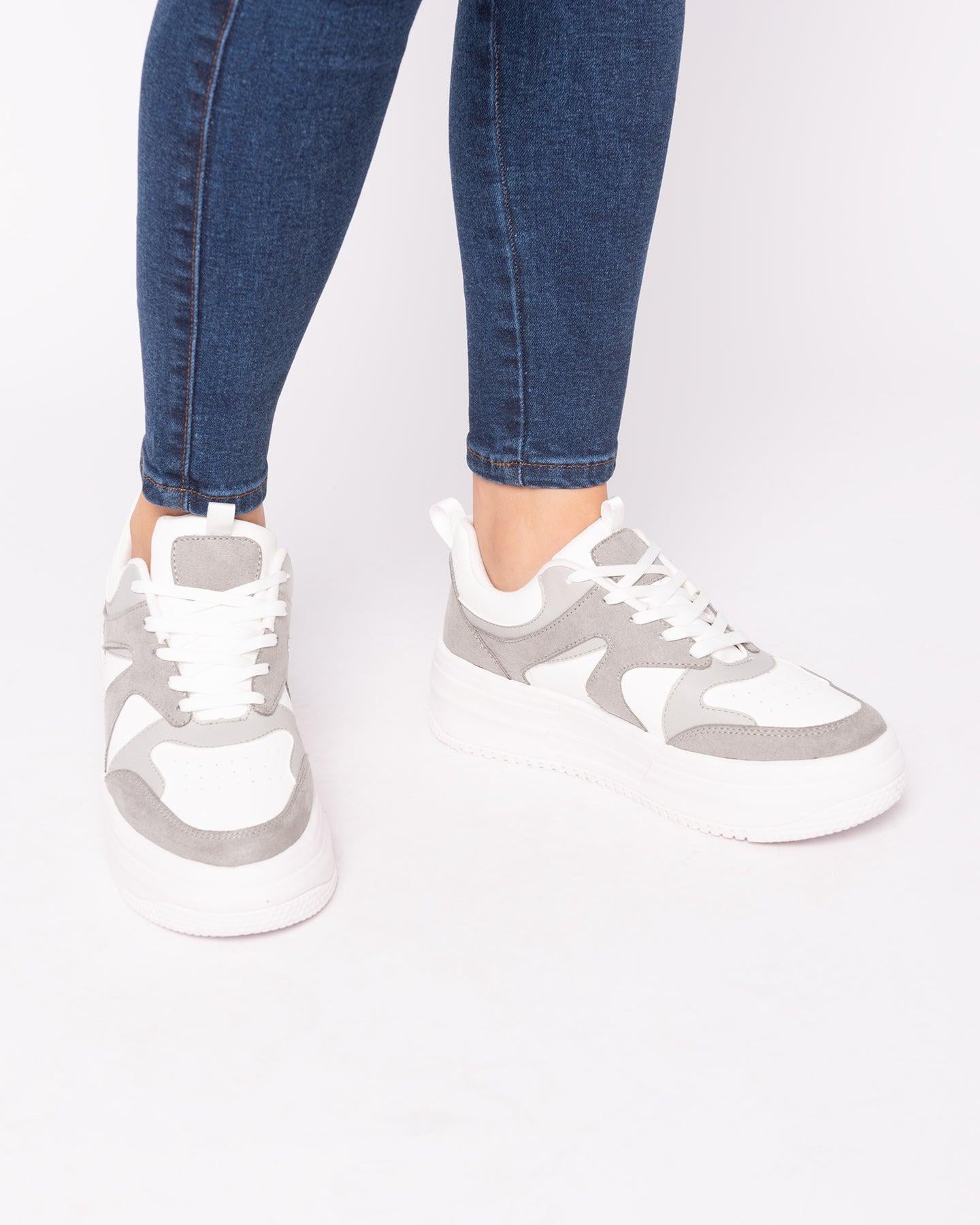 ZAPATILLAS URBANAS MUJER HASSELT PLOMO - 1