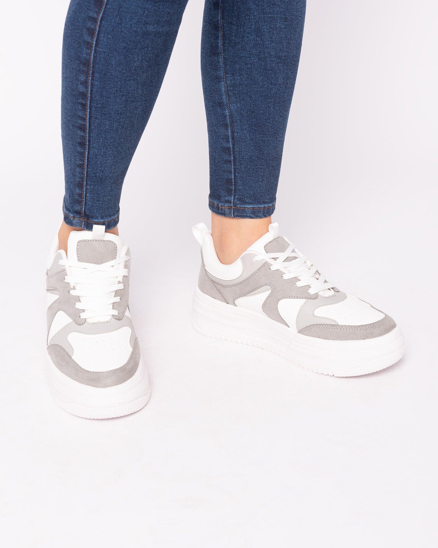 ZAPATILLAS URBANAS MUJER HASSELT  PLOMO - 1